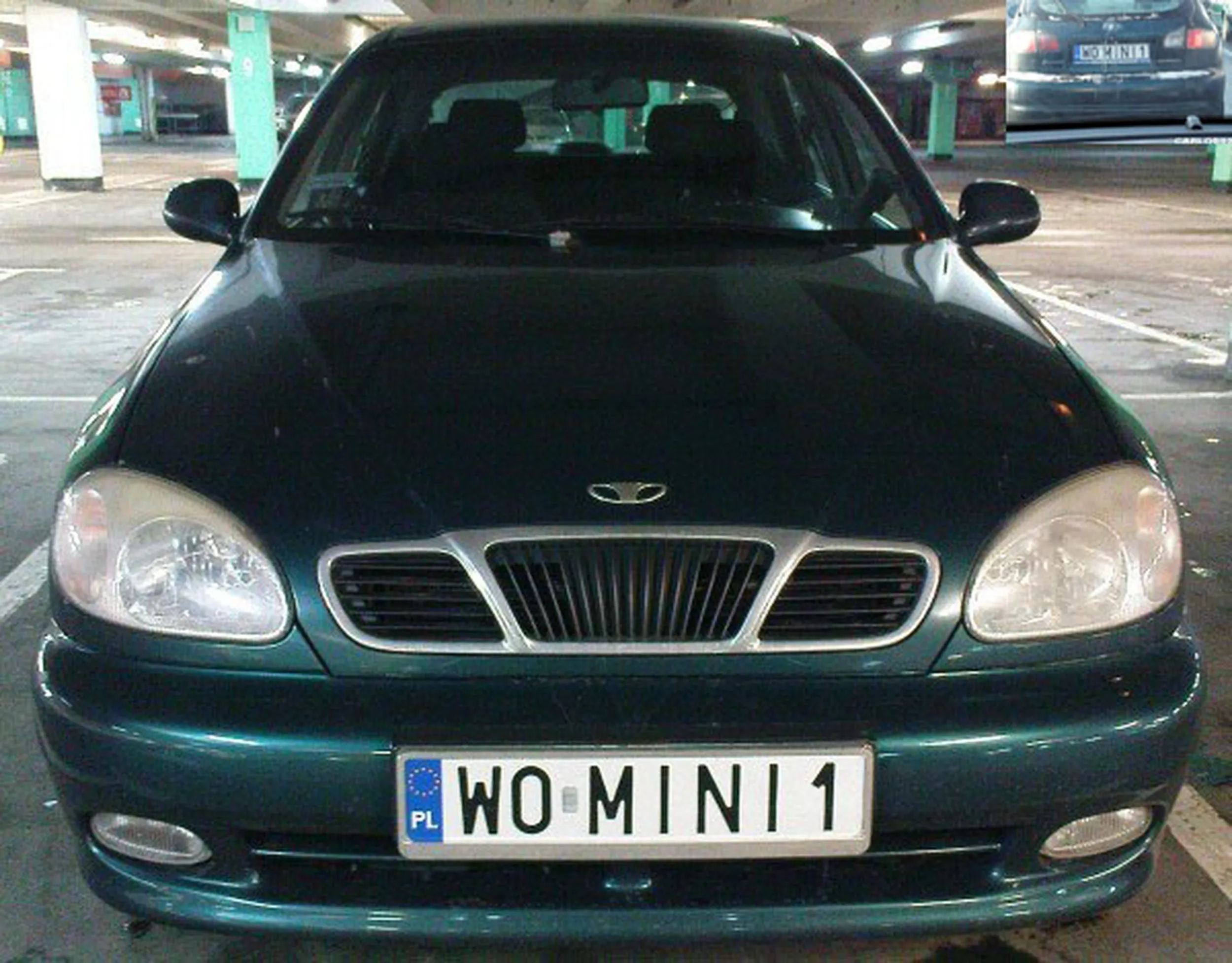 Fajny numer, blacha W0 MINI1