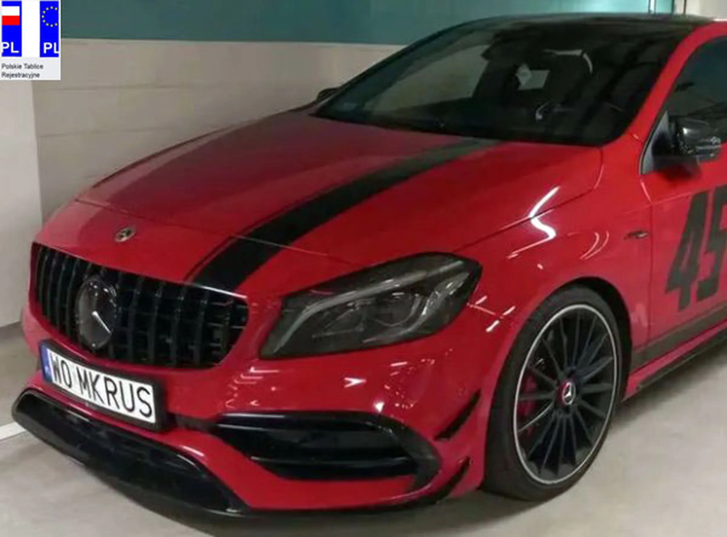 Fajny numer, blacha W0 MKRUS