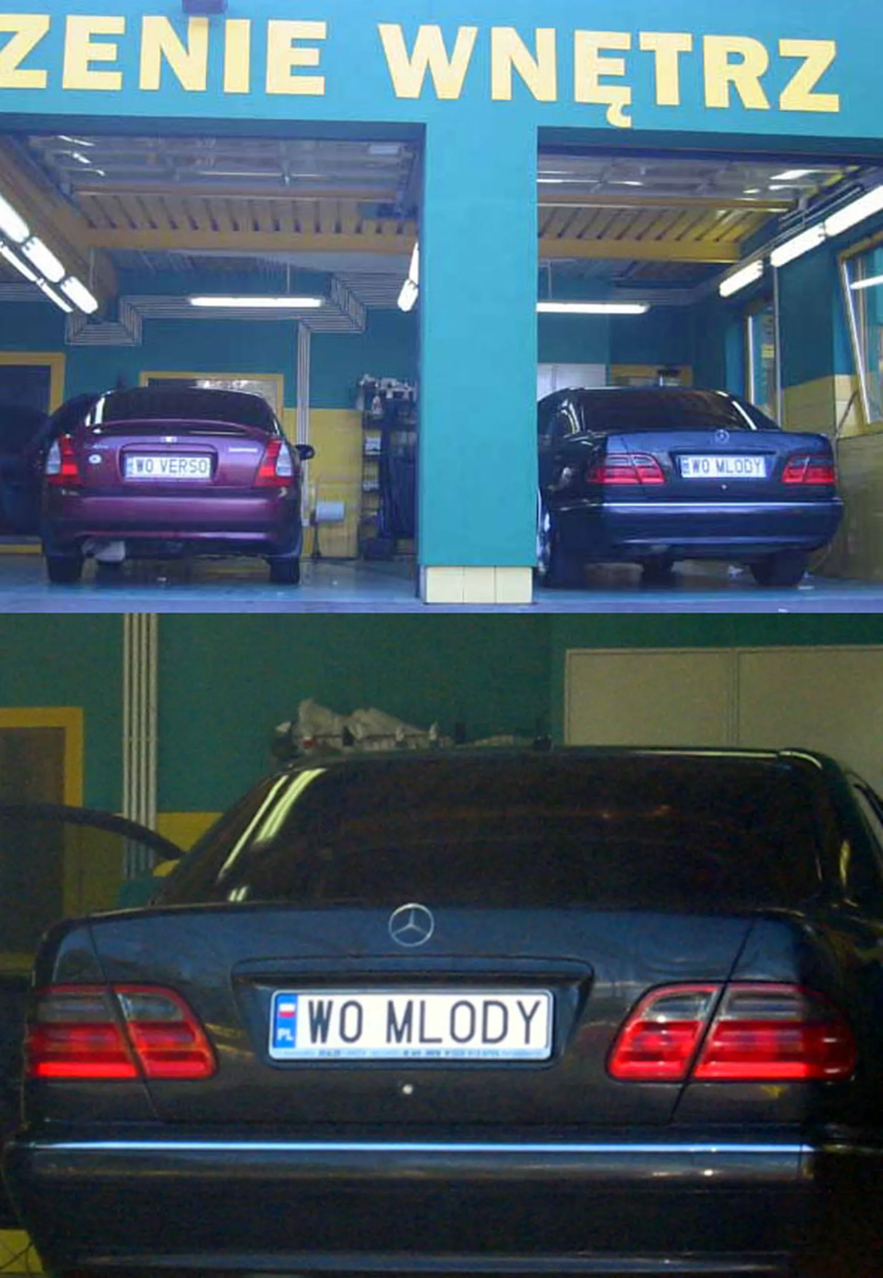 Fajny numer, blacha W0 MLODY