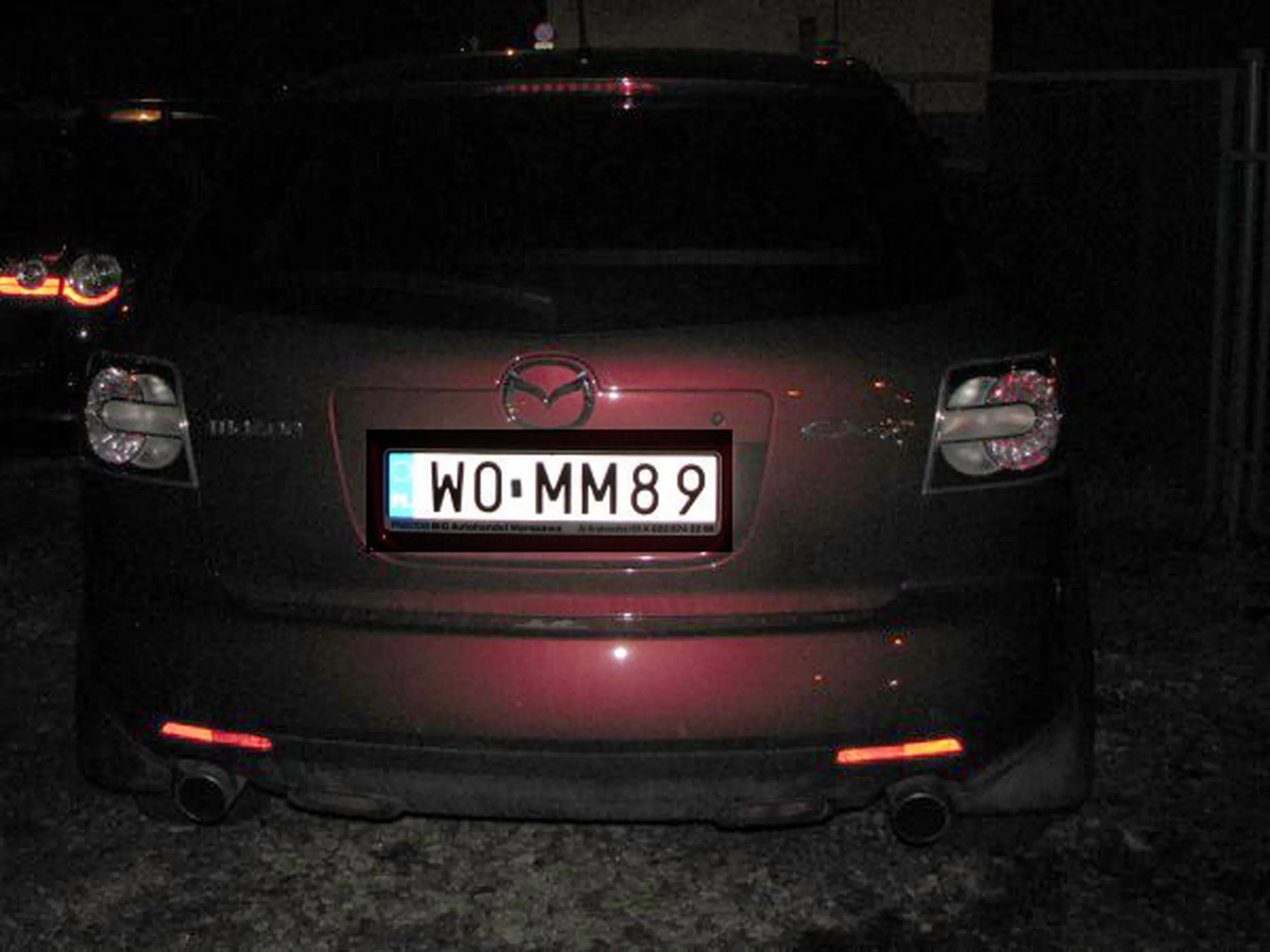 Fajny numer, blacha W0 MM89