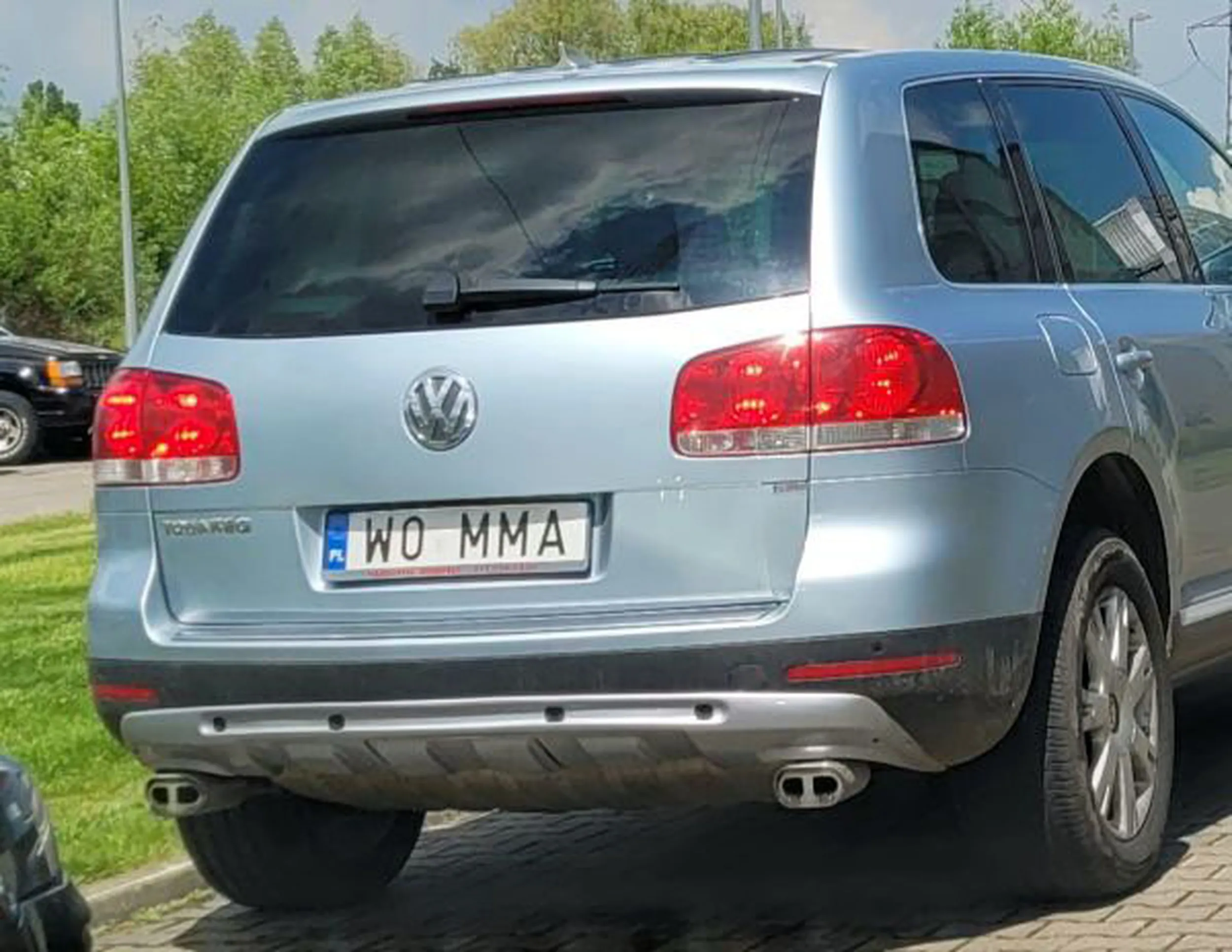 Fajny numer, blacha W0 MMA