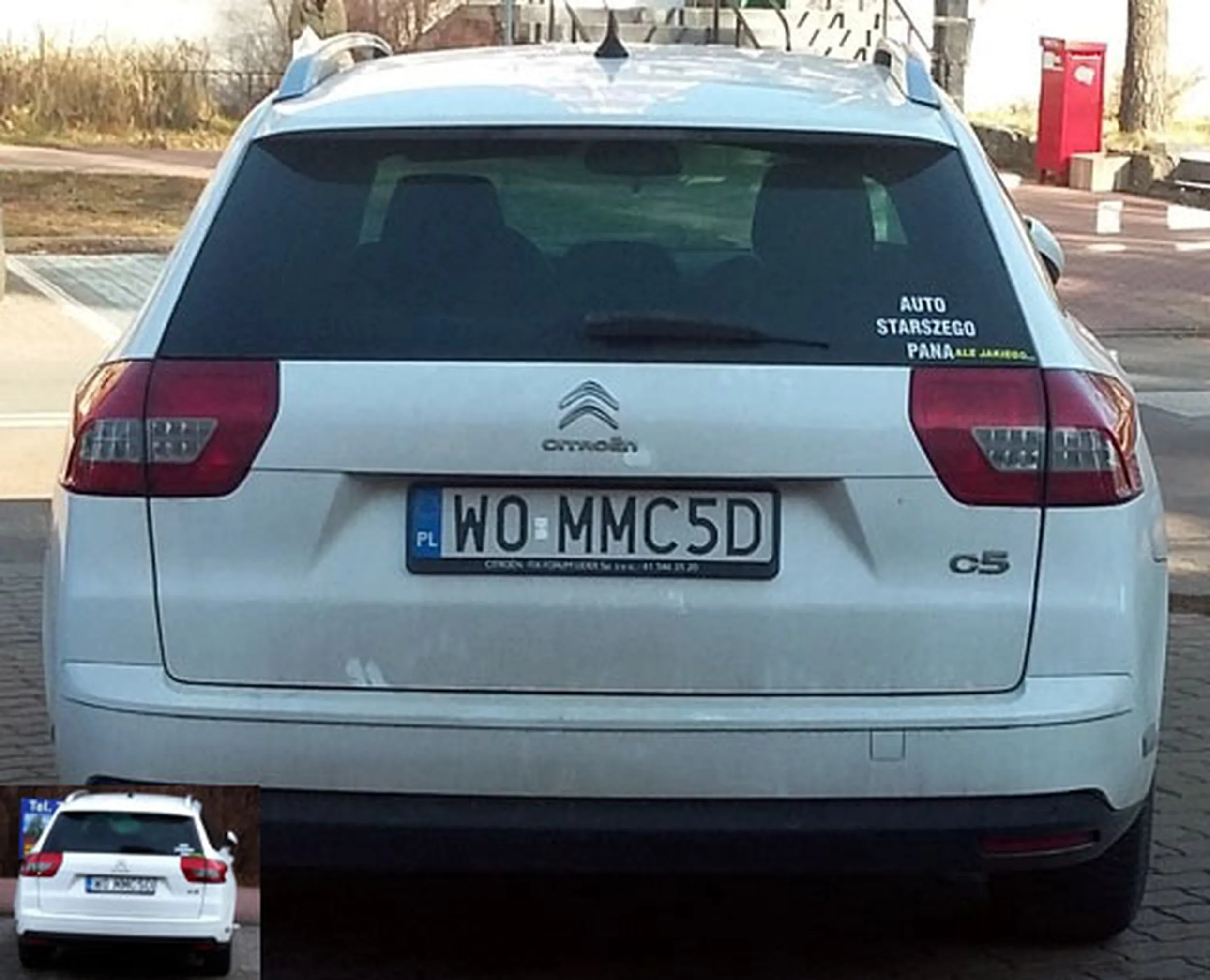 Fajny numer, blacha W0 MMC5D