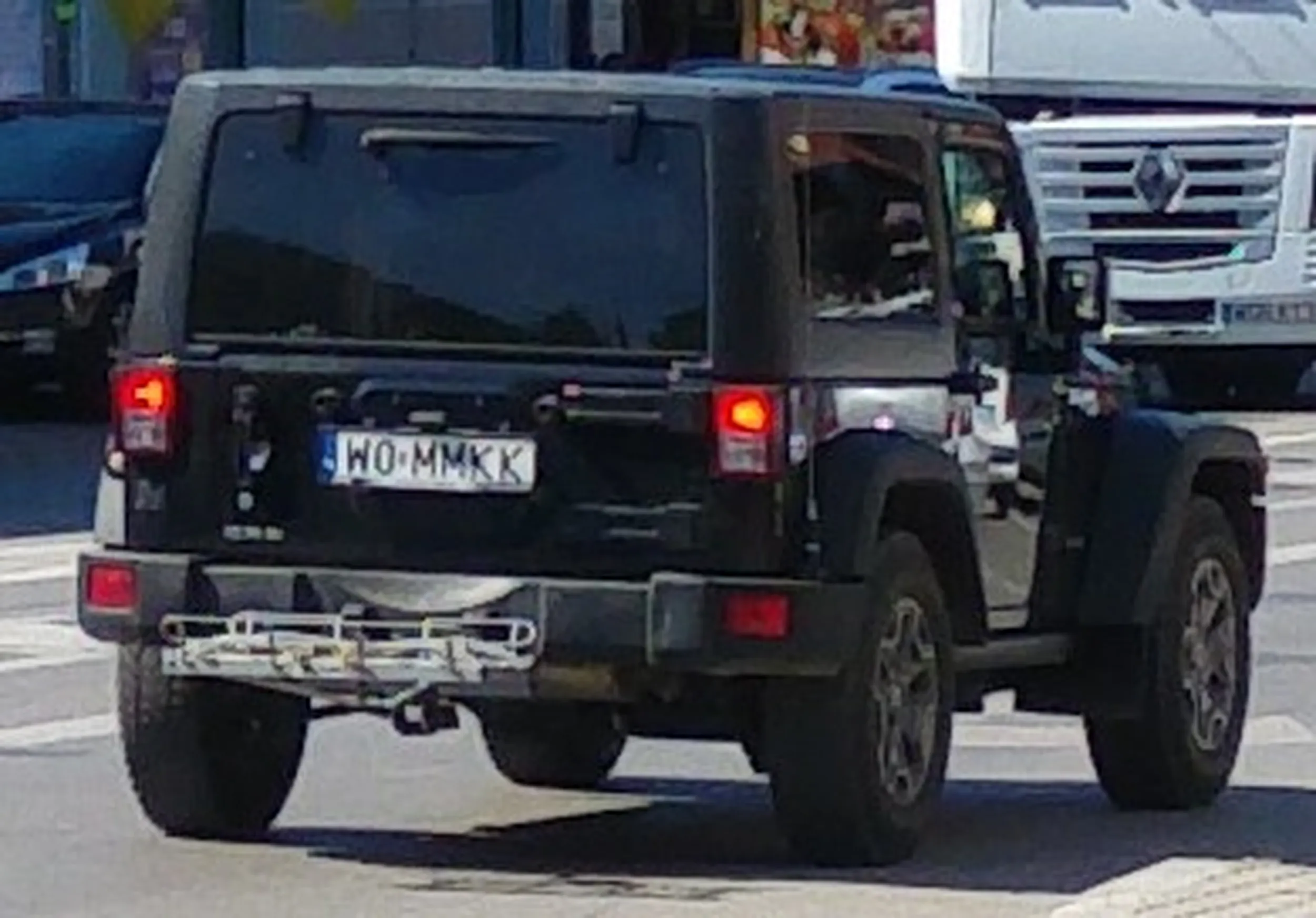 Fajny numer, blacha W0 MMKK