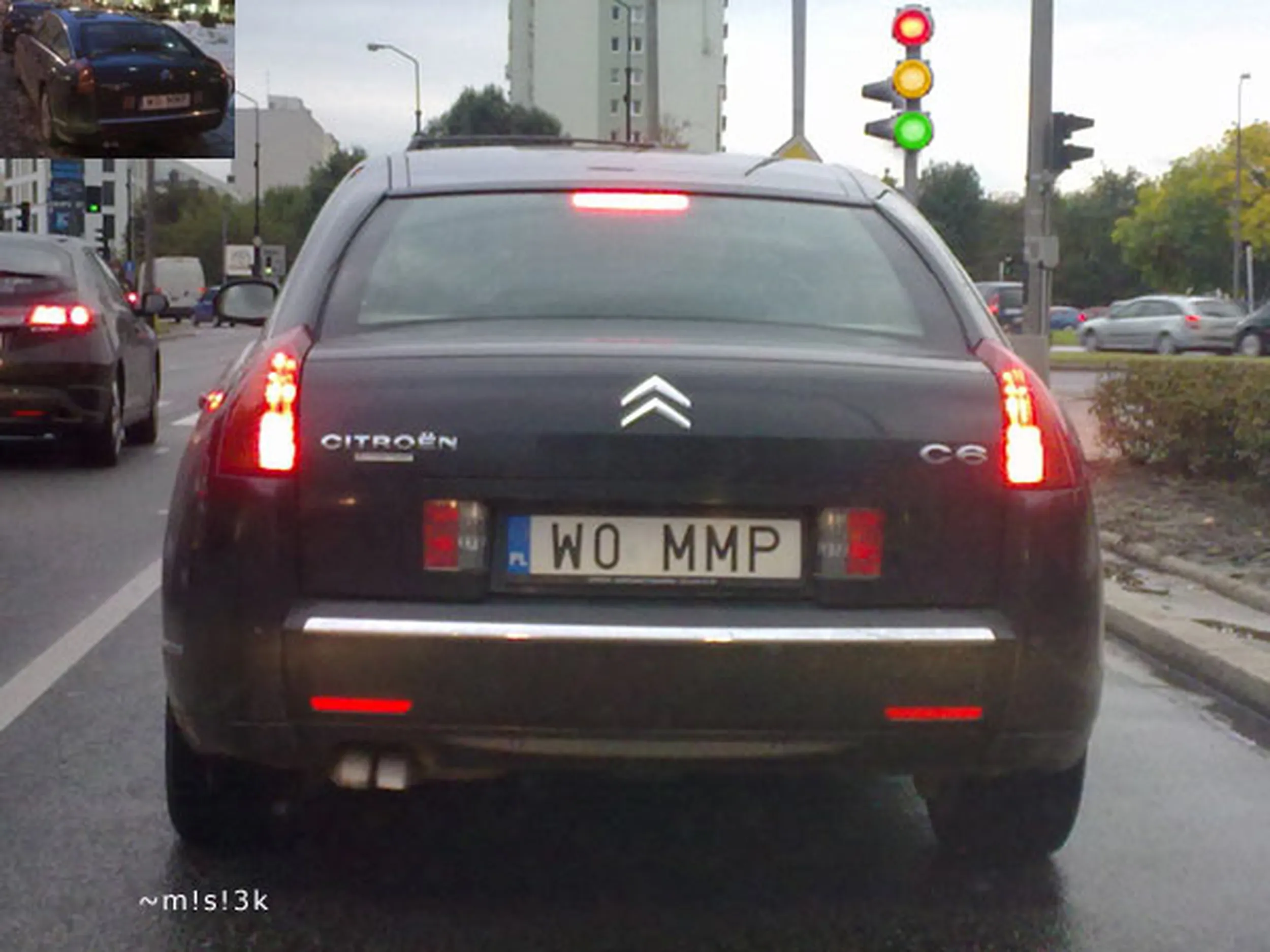 Fajny numer, blacha W0 MMP