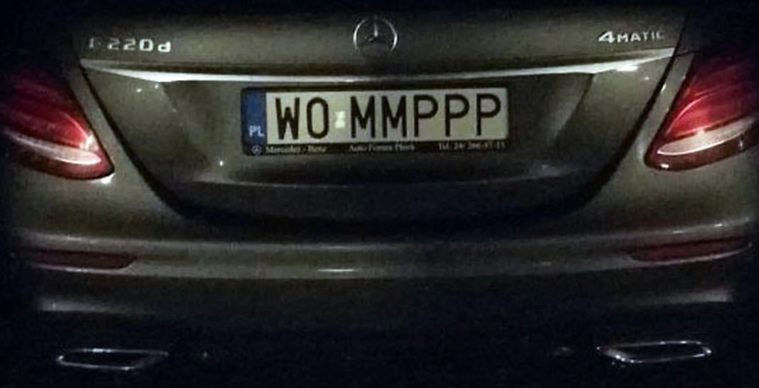 Fajny numer, blacha W0 MMPPP