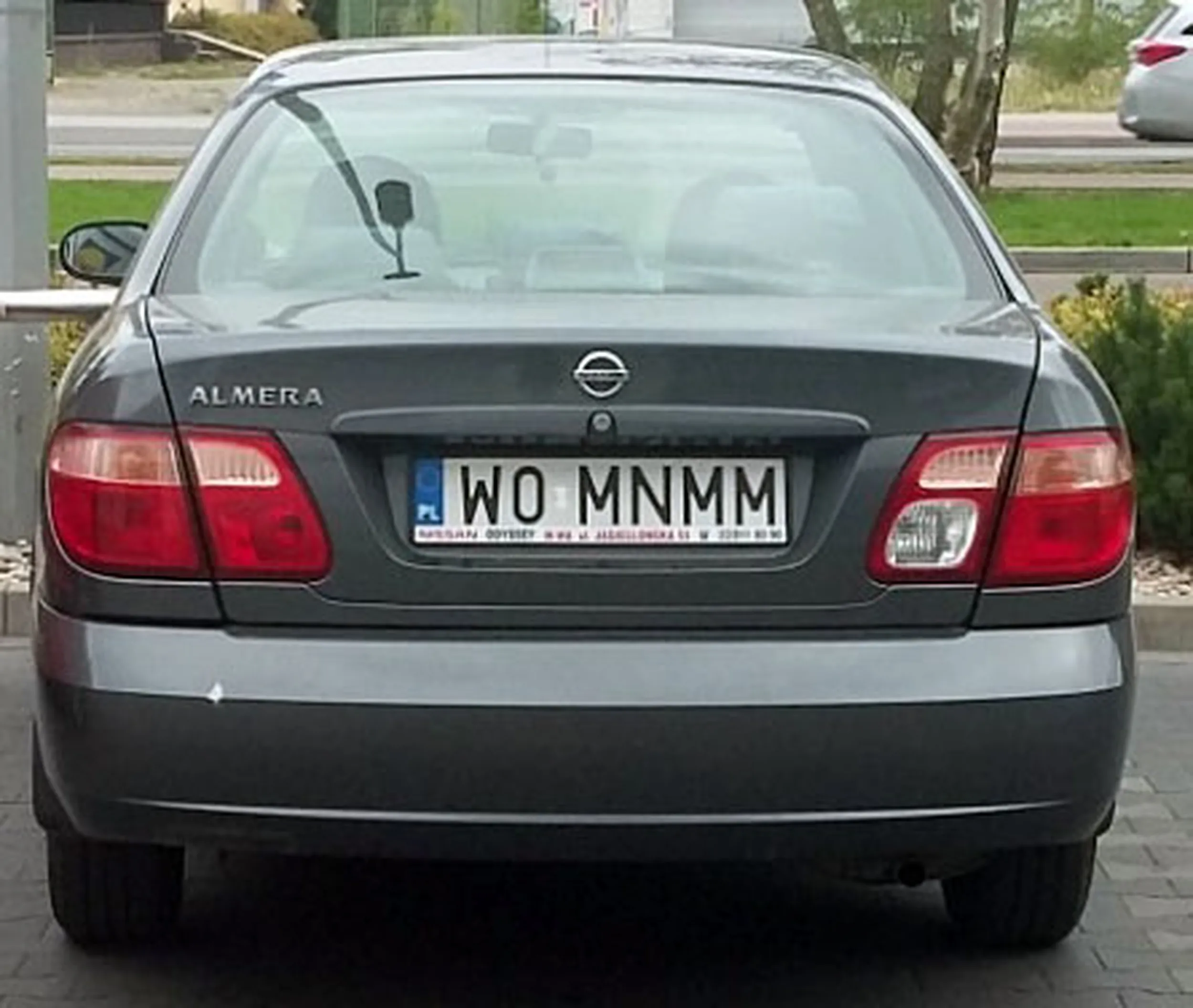 Fajny numer, blacha W0 MNMM