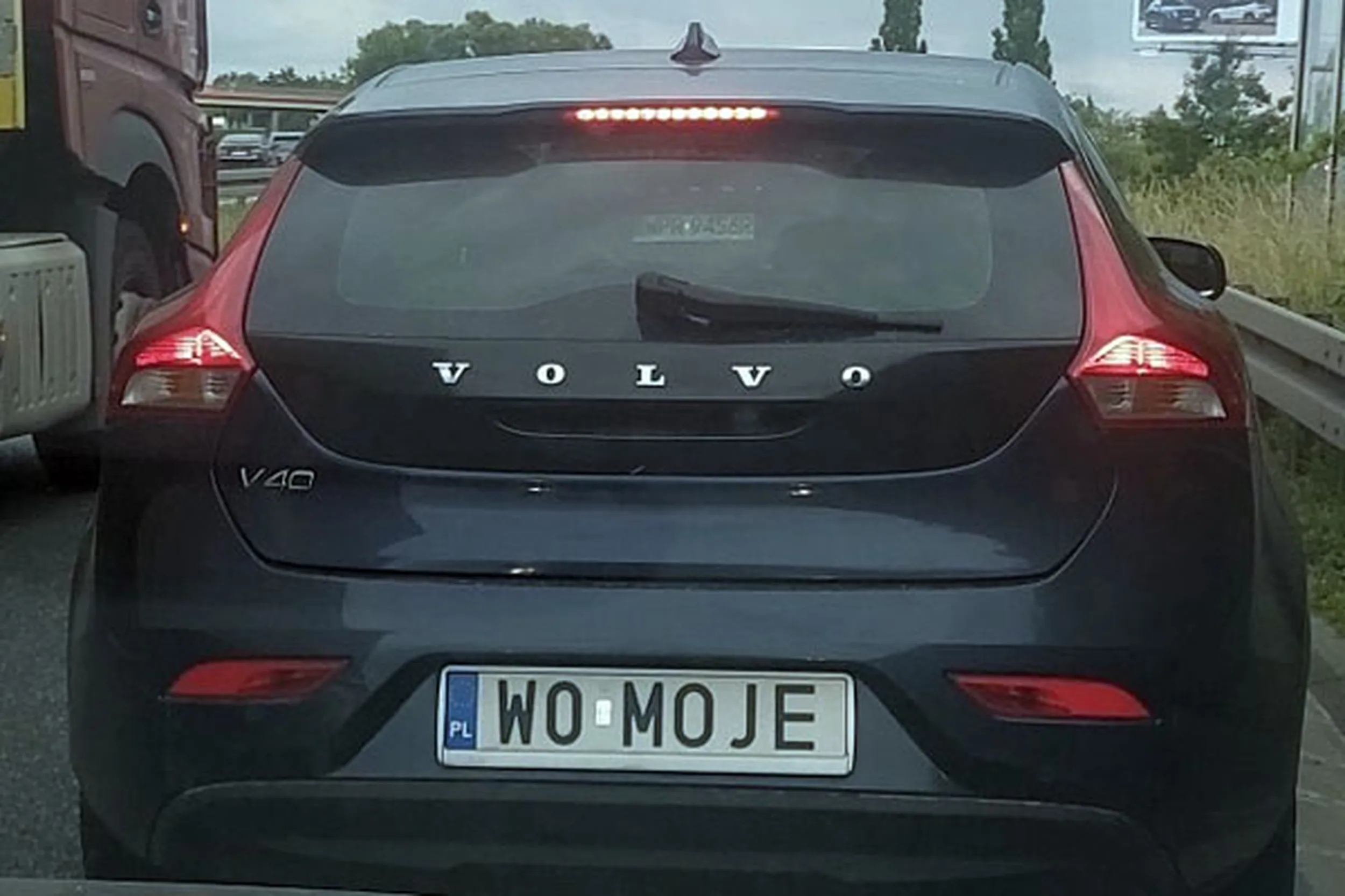 Fajny numer, blacha W0 MOJE