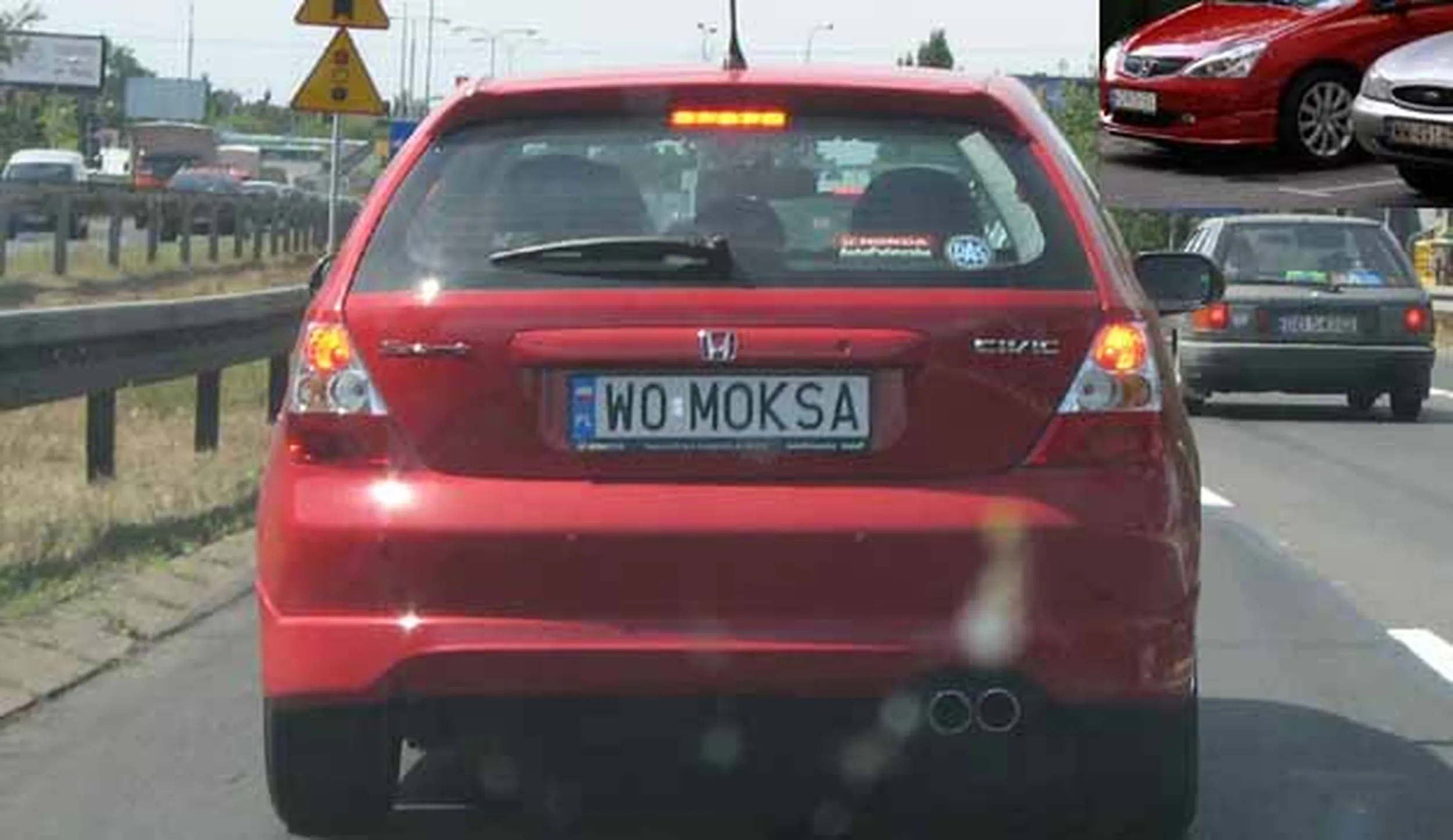 Fajny numer, blacha W0 MOKSA