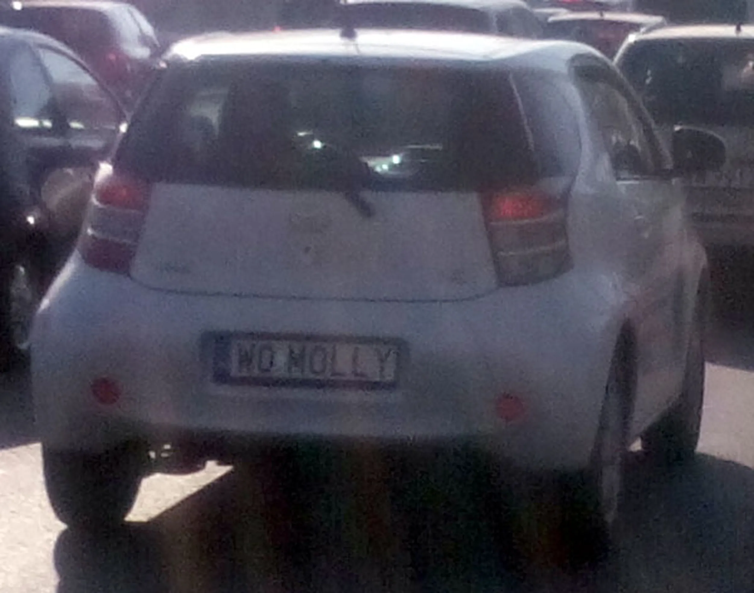 Fajny numer, blacha W0 MOLLY