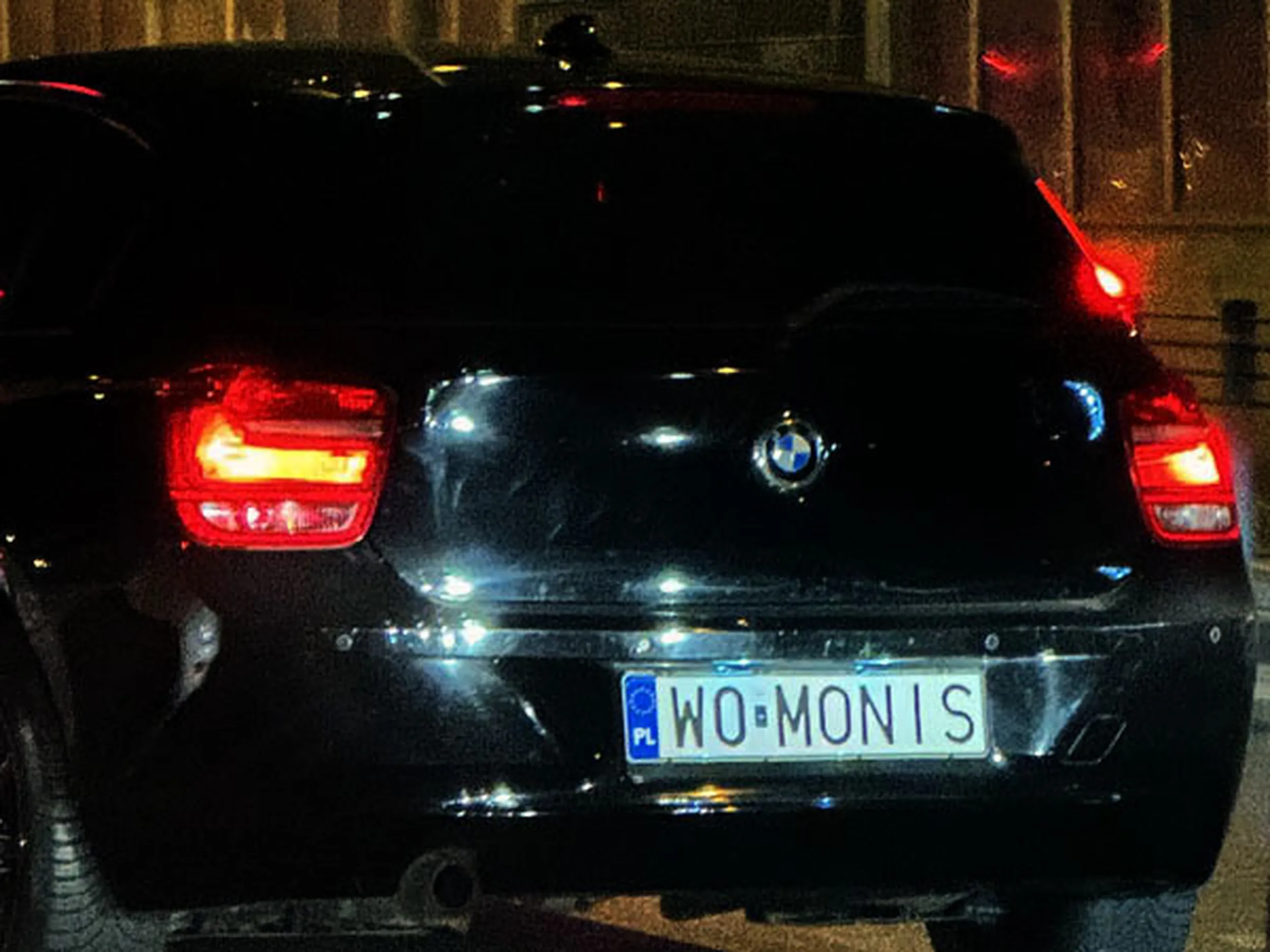 Fajny numer, blacha W0 MONIS