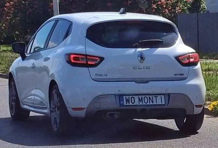 Fajny numer, blacha W0 MONTI