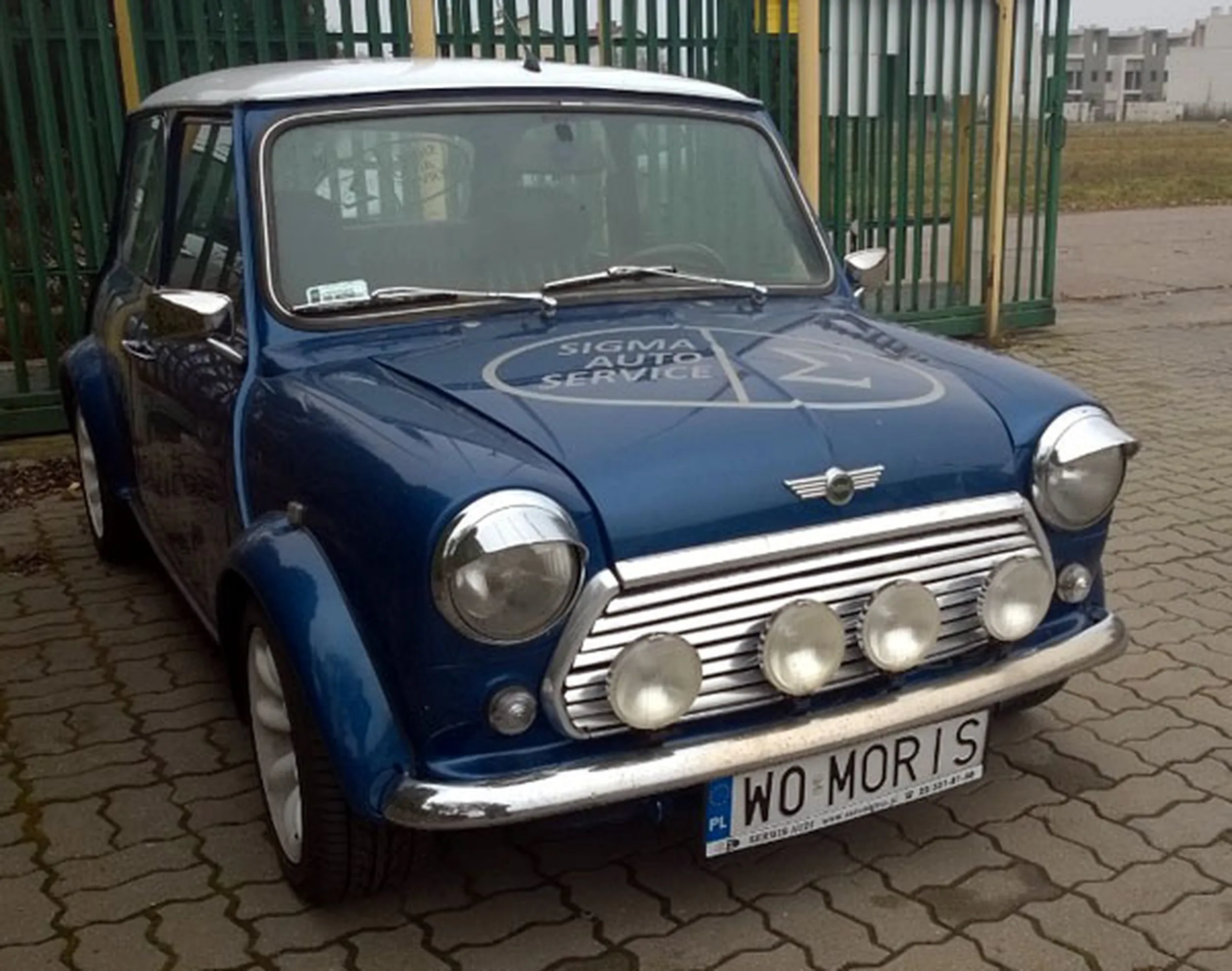 Fajny numer, blacha W0 MORIS