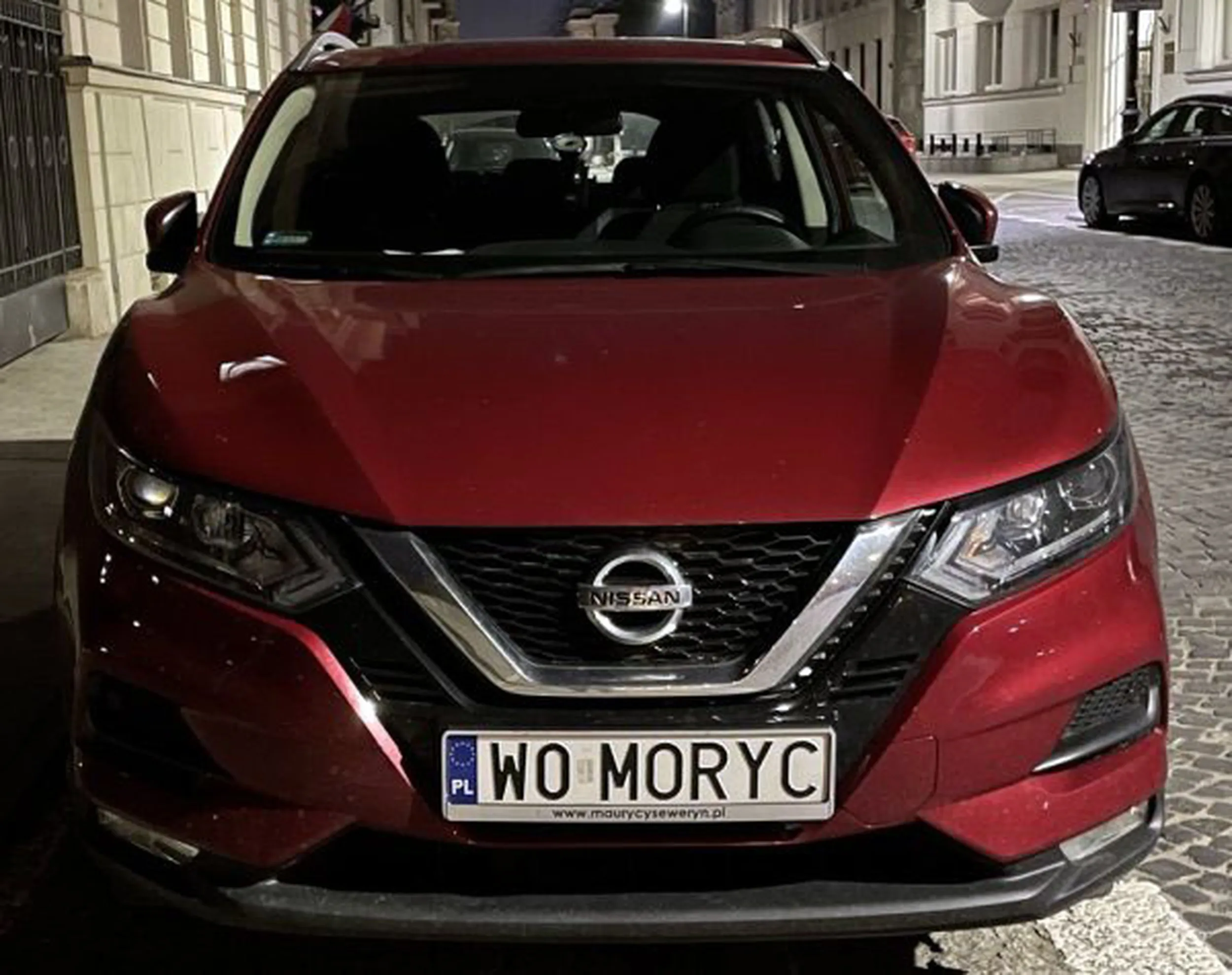 Fajny numer, blacha W0 MORYC