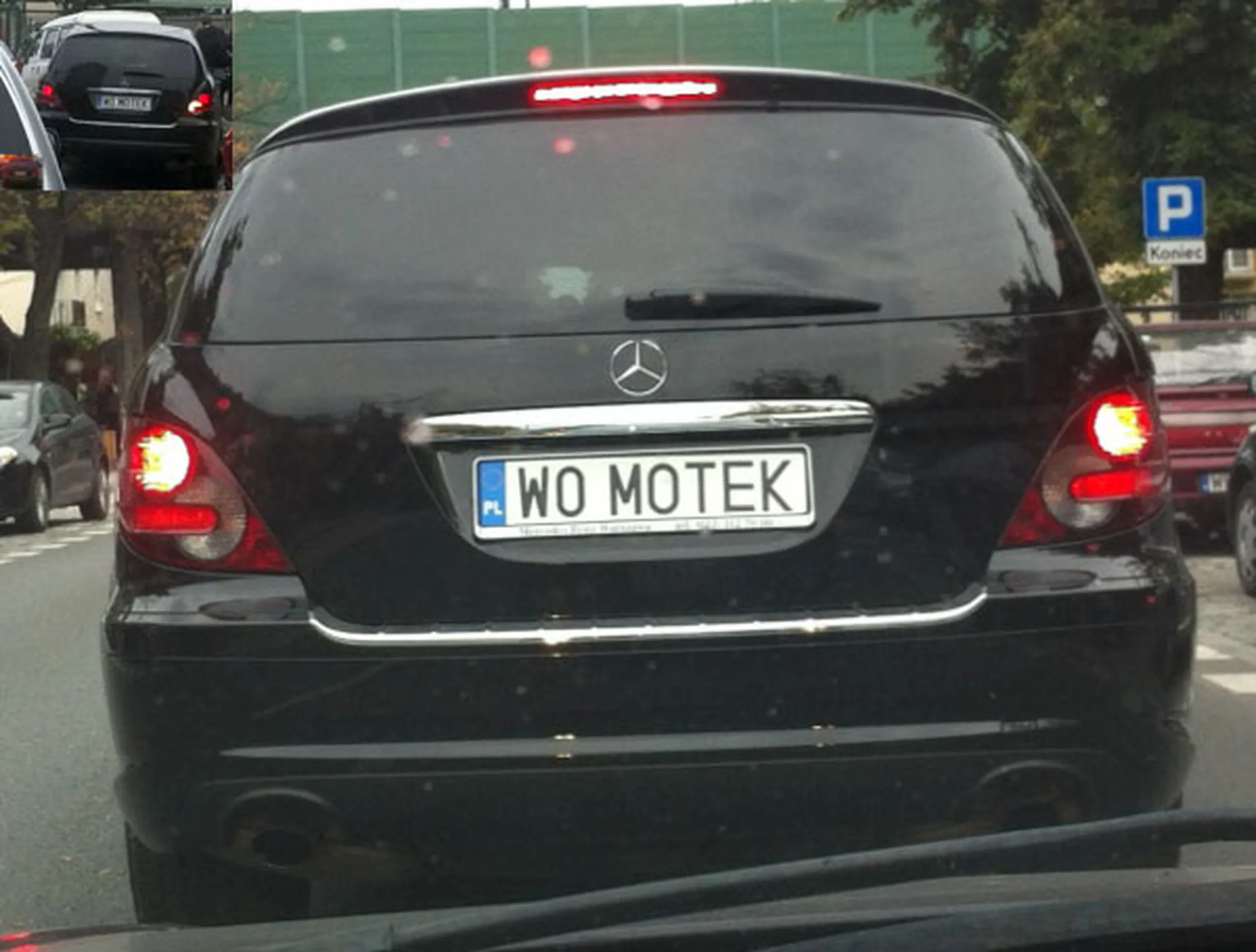 Fajny numer, blacha W0 MOTEK