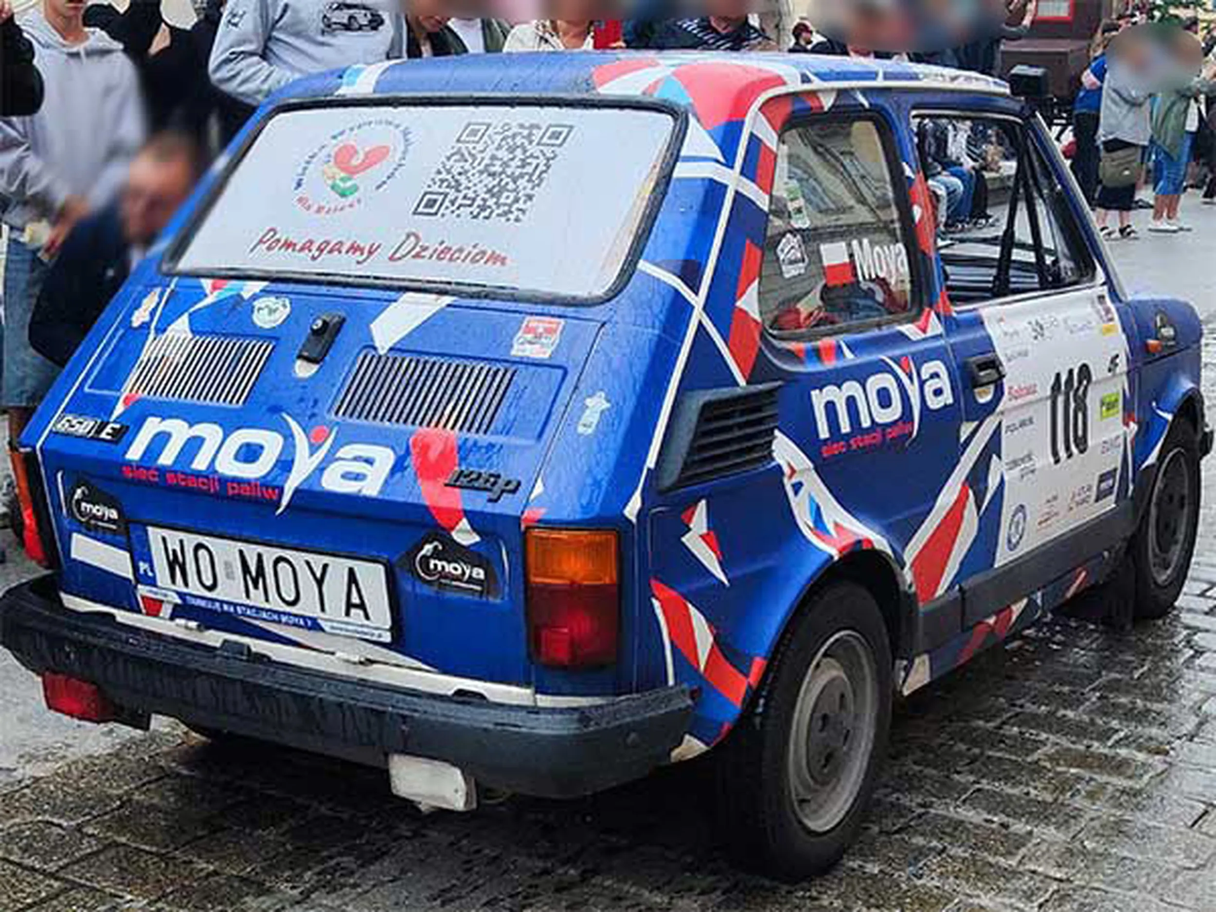 Fajny numer, blacha W0 MOYA