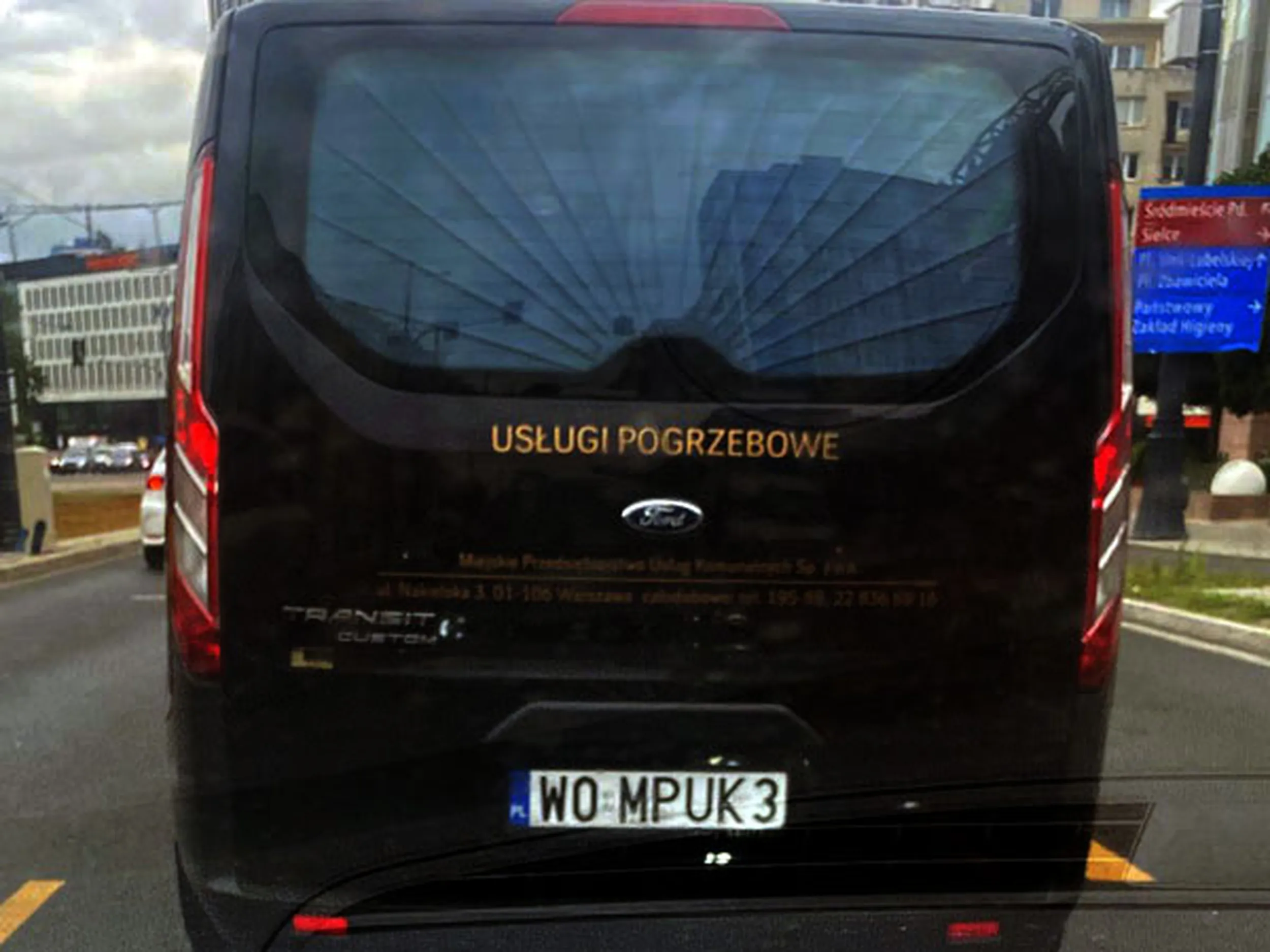 Fajny numer, blacha W0 MPUK3