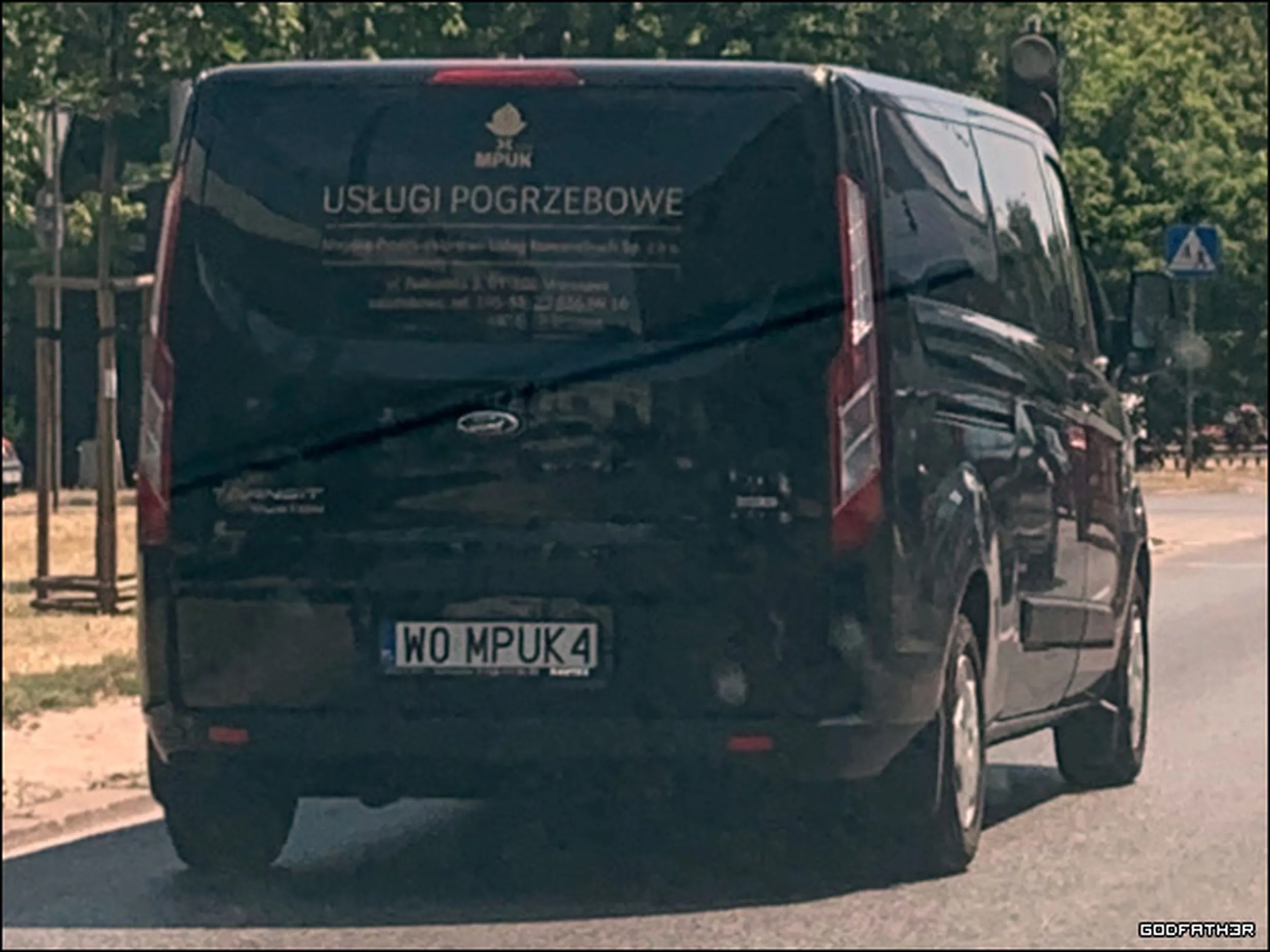 Fajny numer, blacha W0 MPUK4