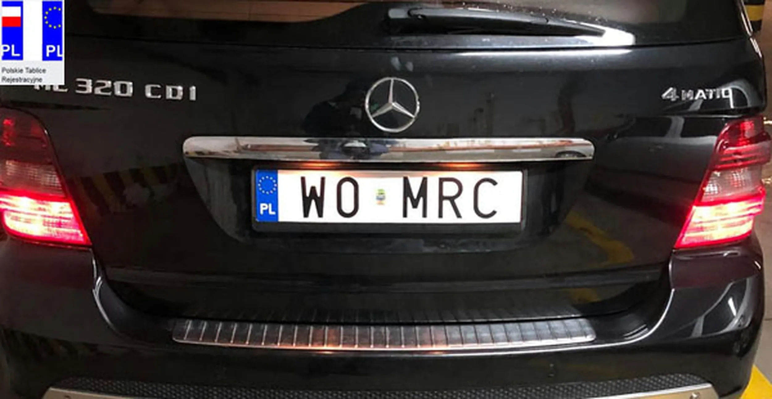 Fajny numer, blacha W0 MRC