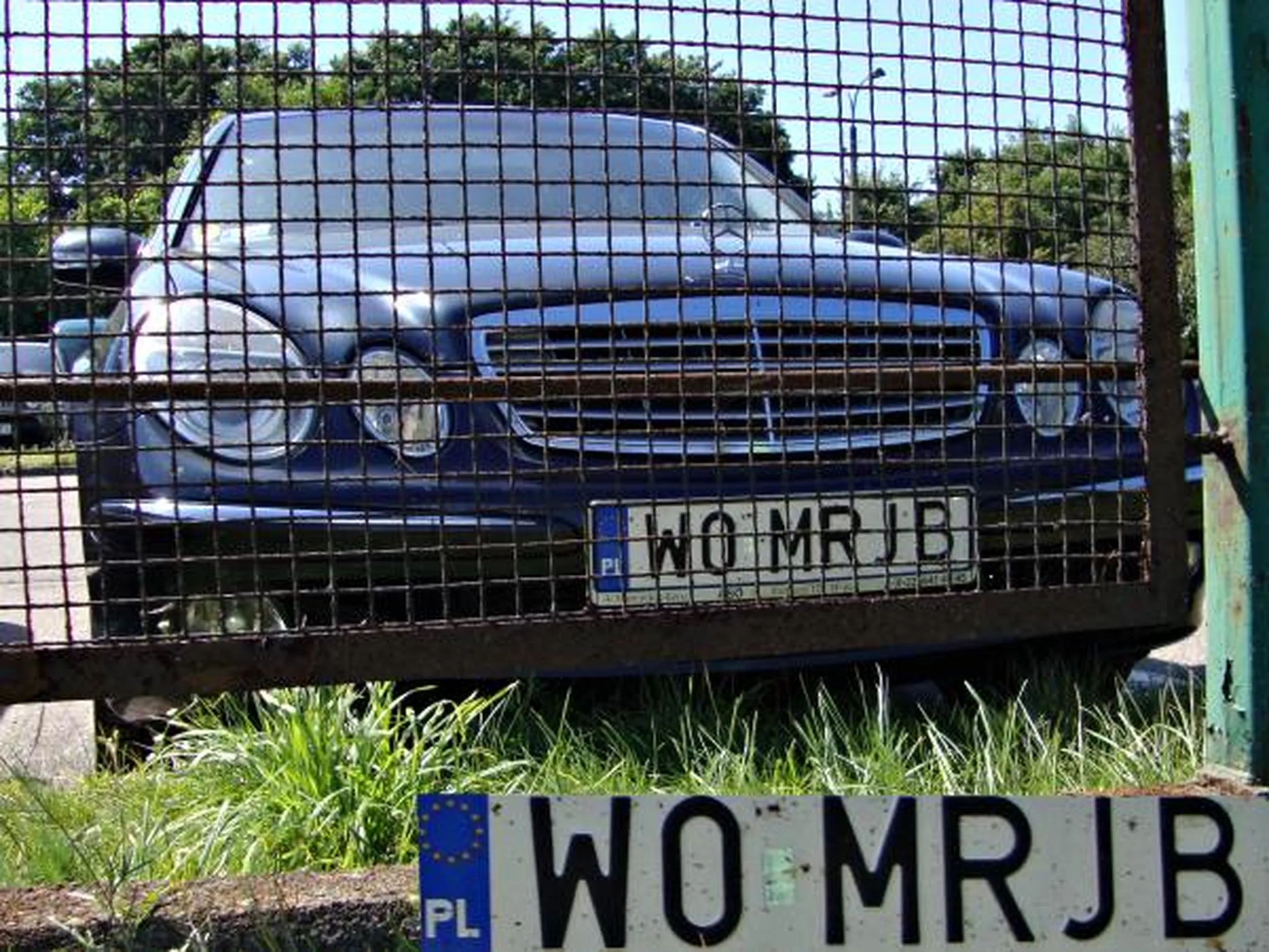 Fajny numer, blacha W0 MRJB