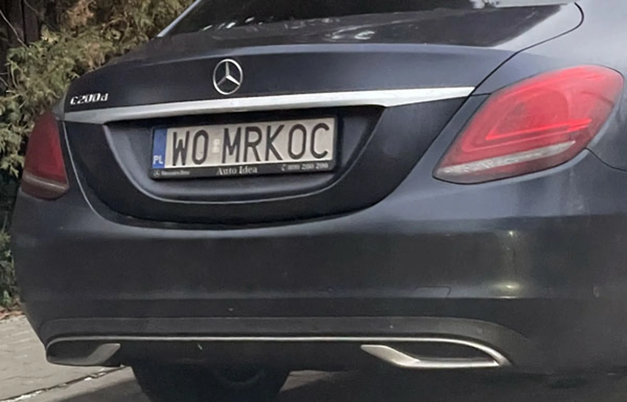 Fajny numer, blacha W0 MRKOC