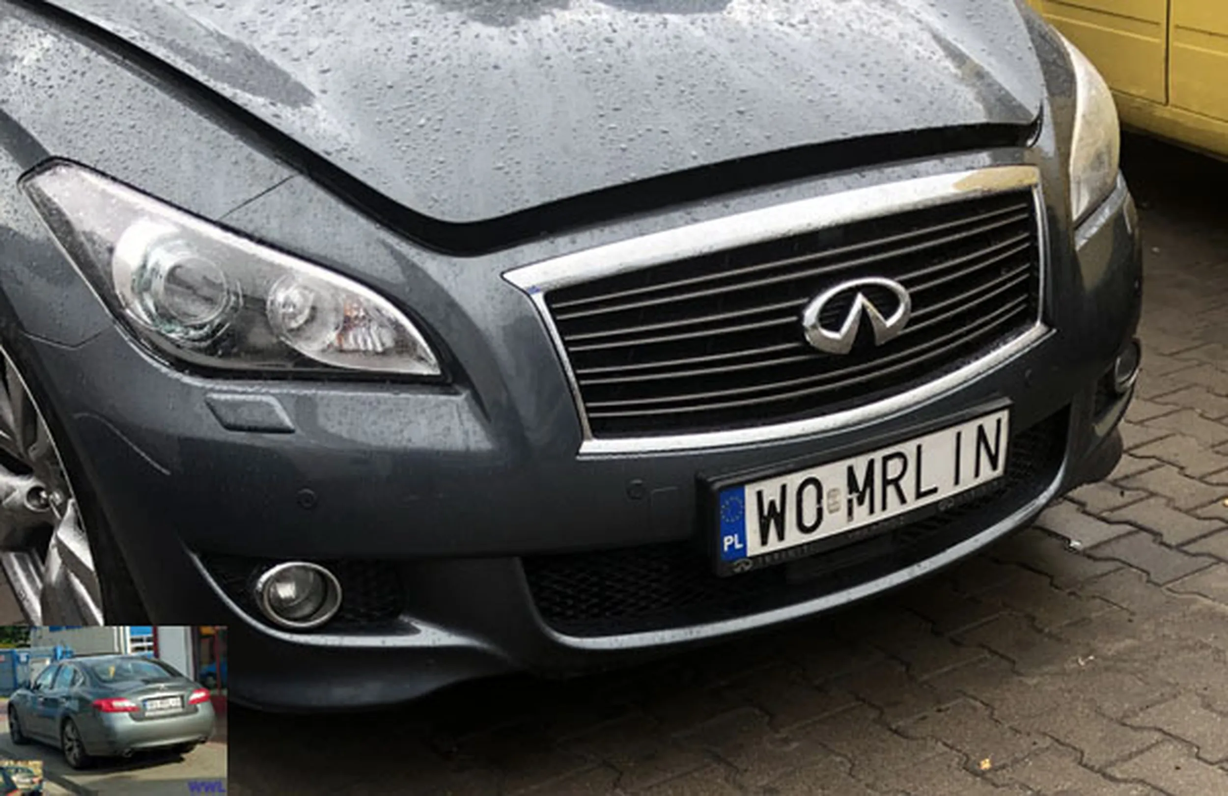 Fajny numer, blacha W0 MRLIN