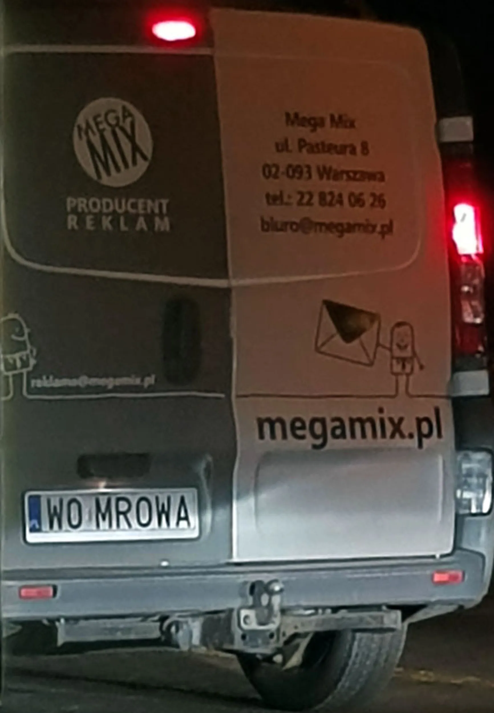 Fajny numer, blacha W0 MROWA