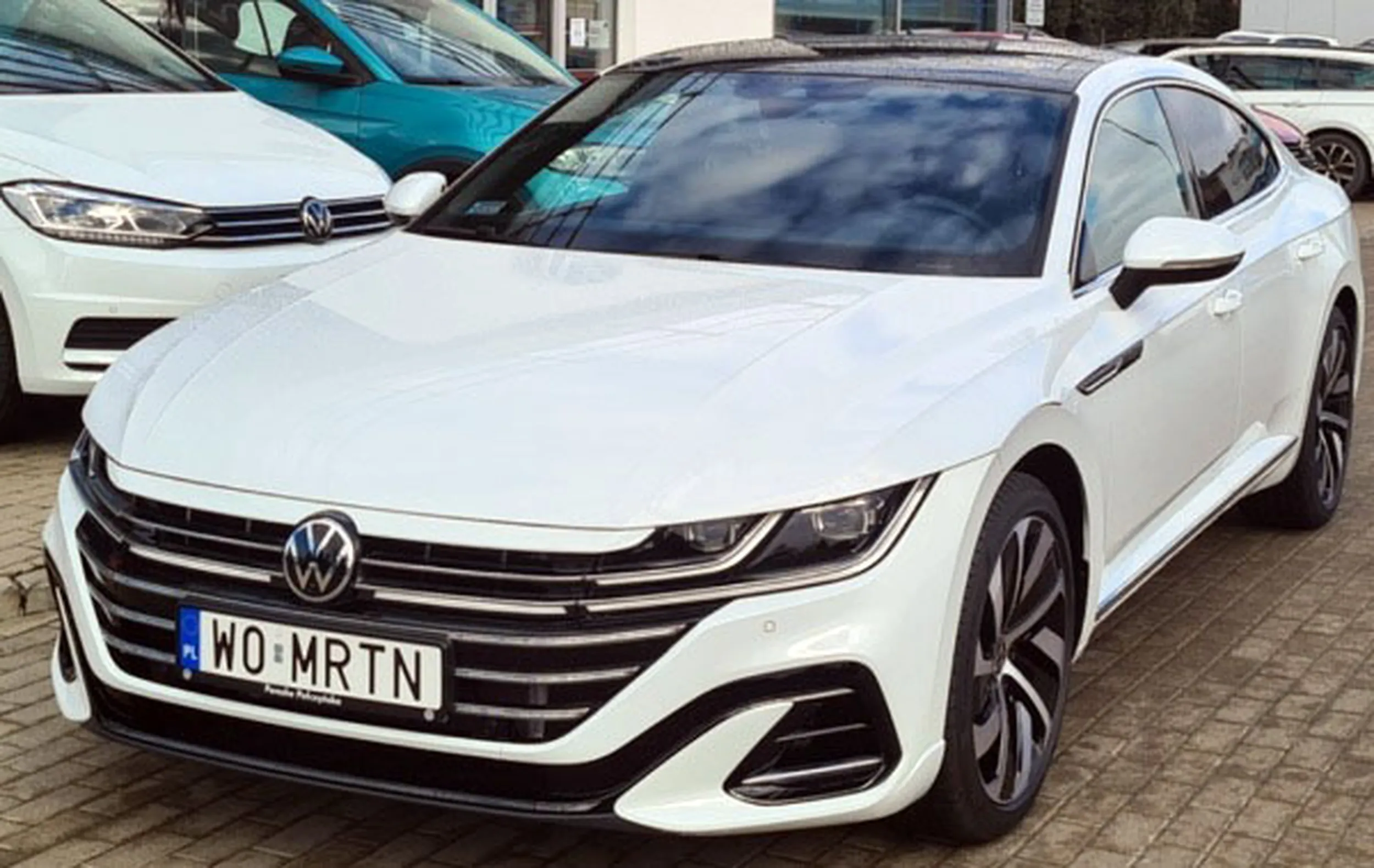 Fajny numer, blacha W0 MRTN