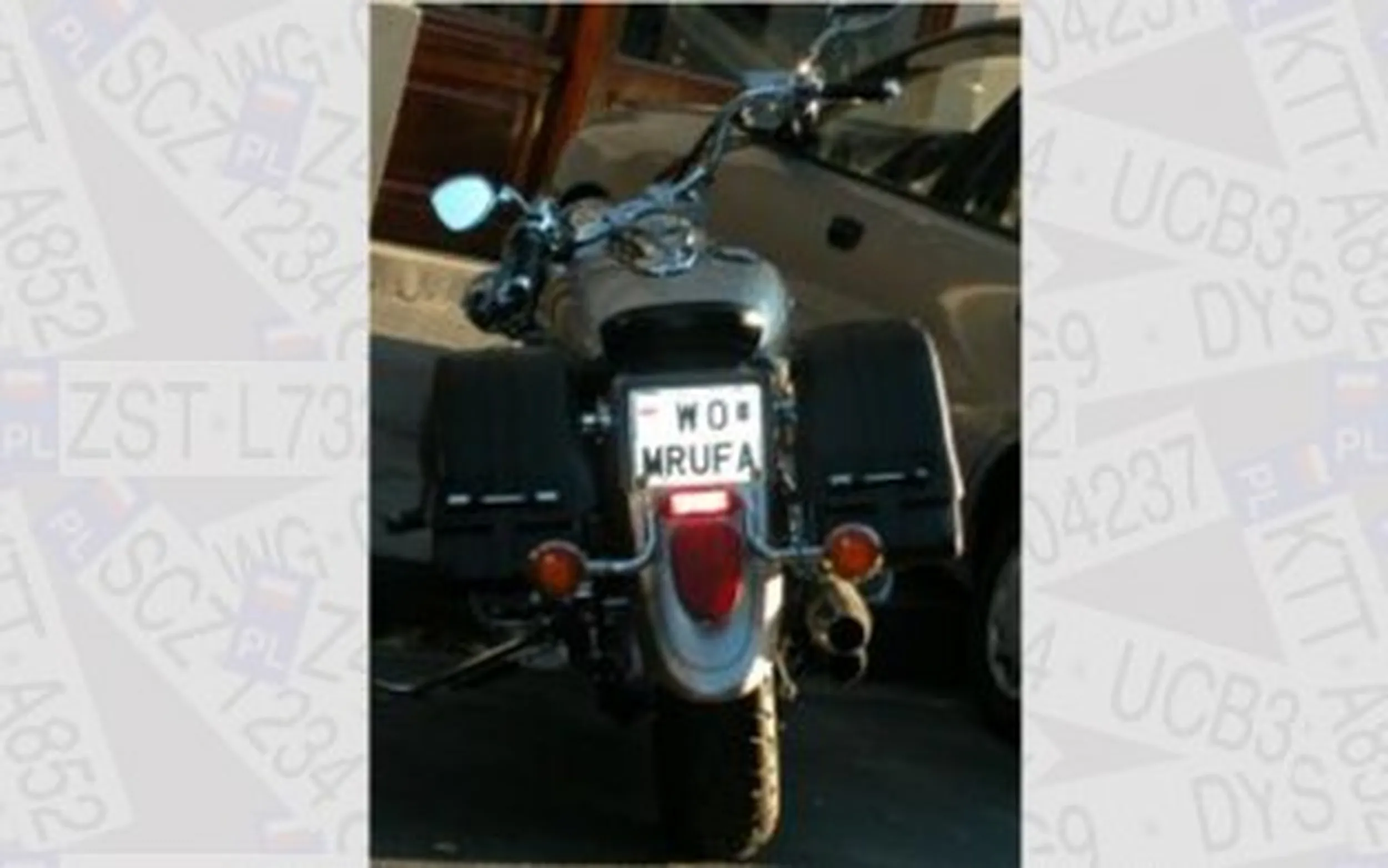 Fajny numer, blacha W0 MRUFA