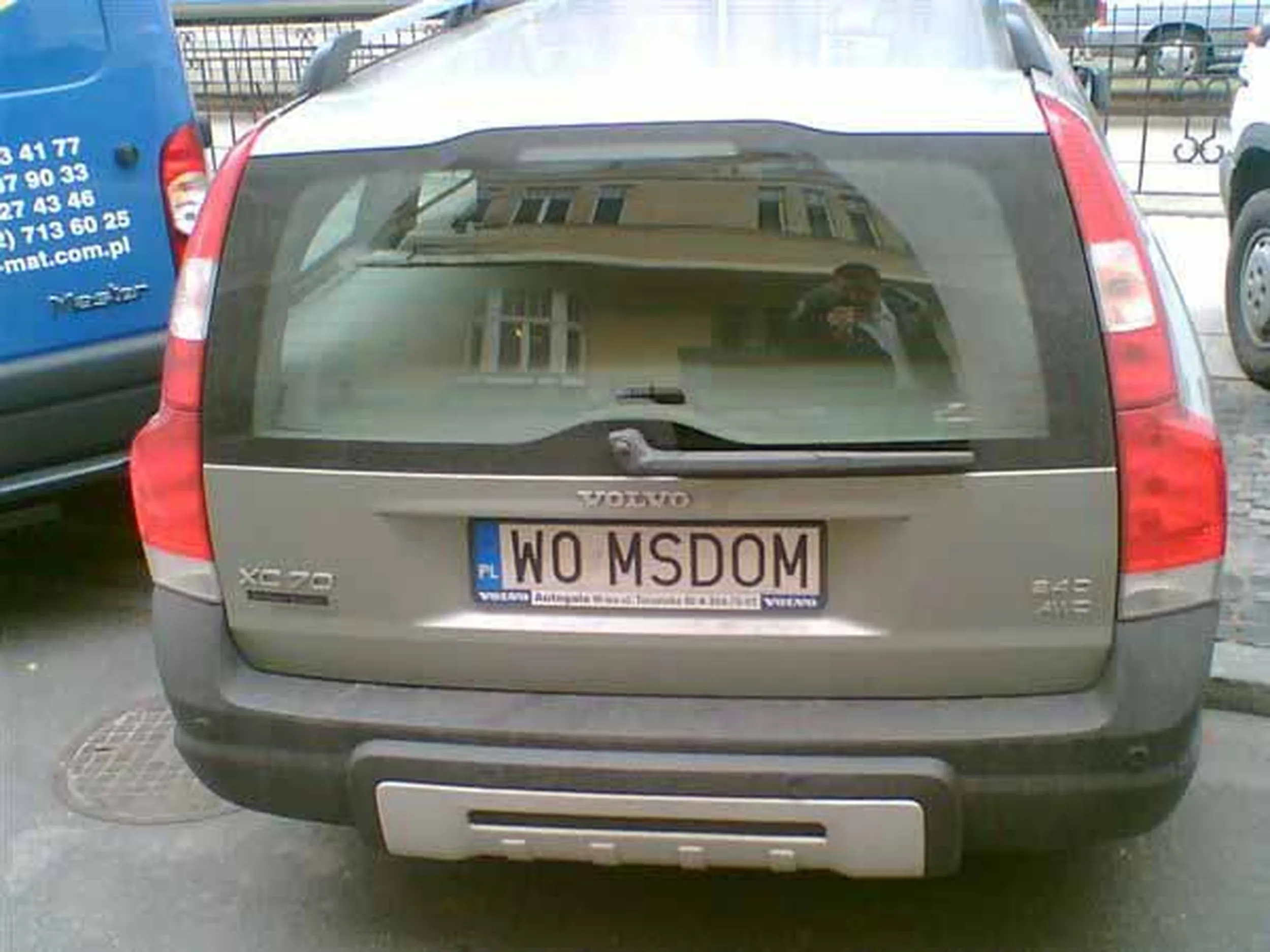 Fajny numer, blacha W0 MSDOM