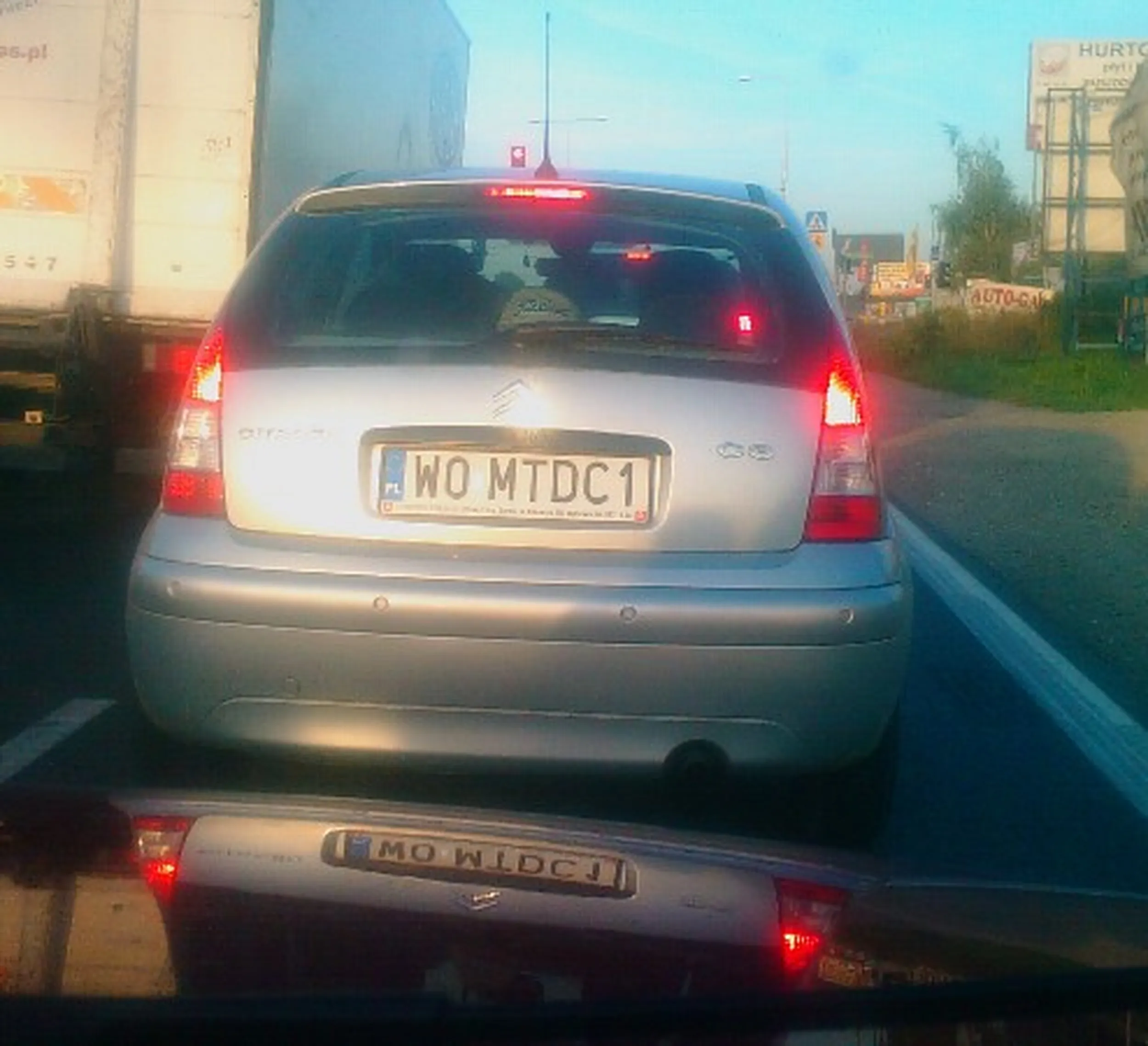 Fajny numer, blacha W0 MTDC1