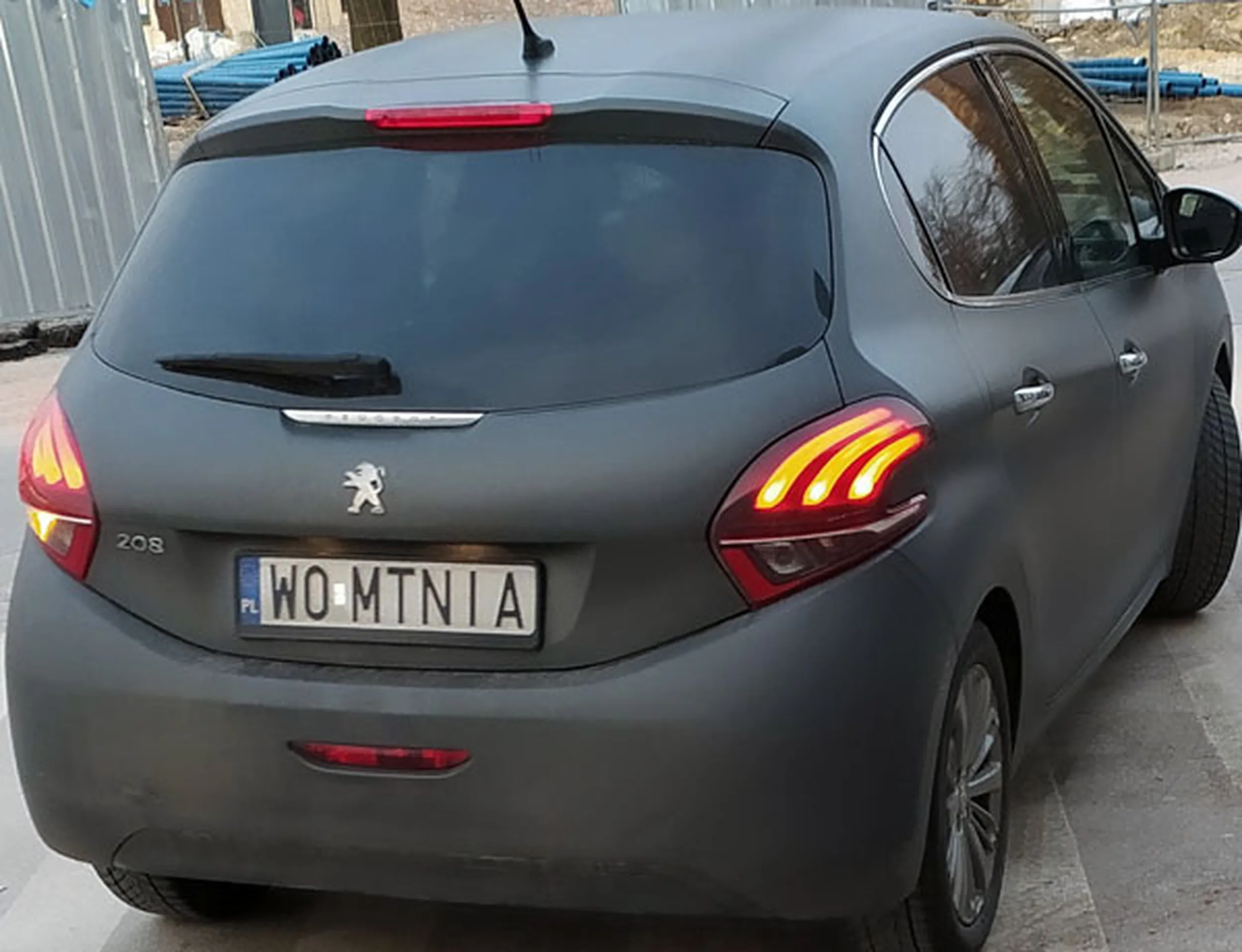 Fajny numer, blacha W0 MTNIA