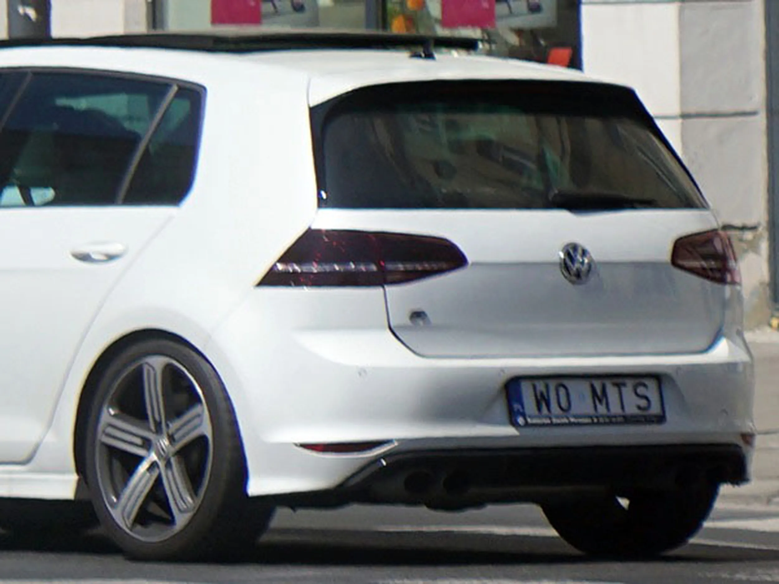 Fajny numer, blacha W0 MTS