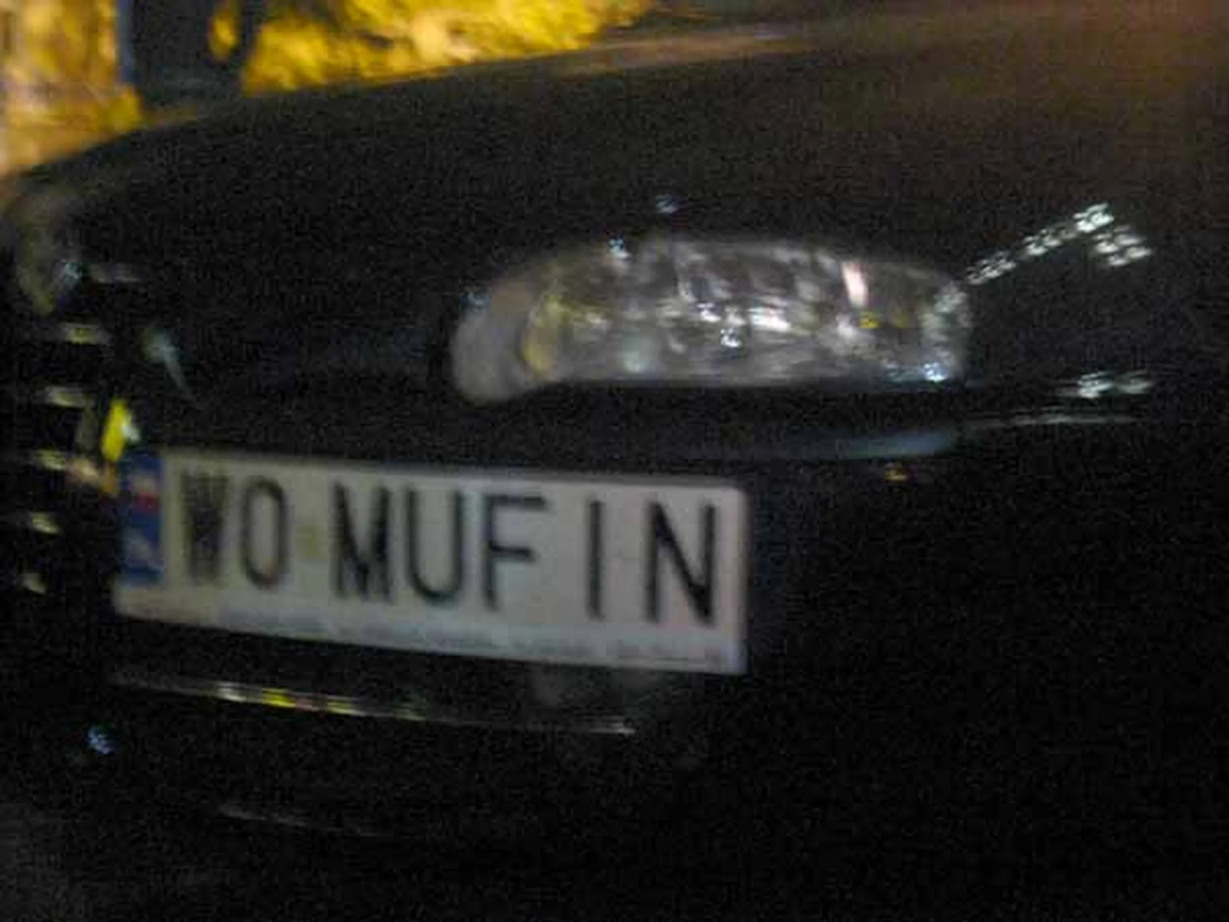 Fajny numer, blacha W0 MUFIN