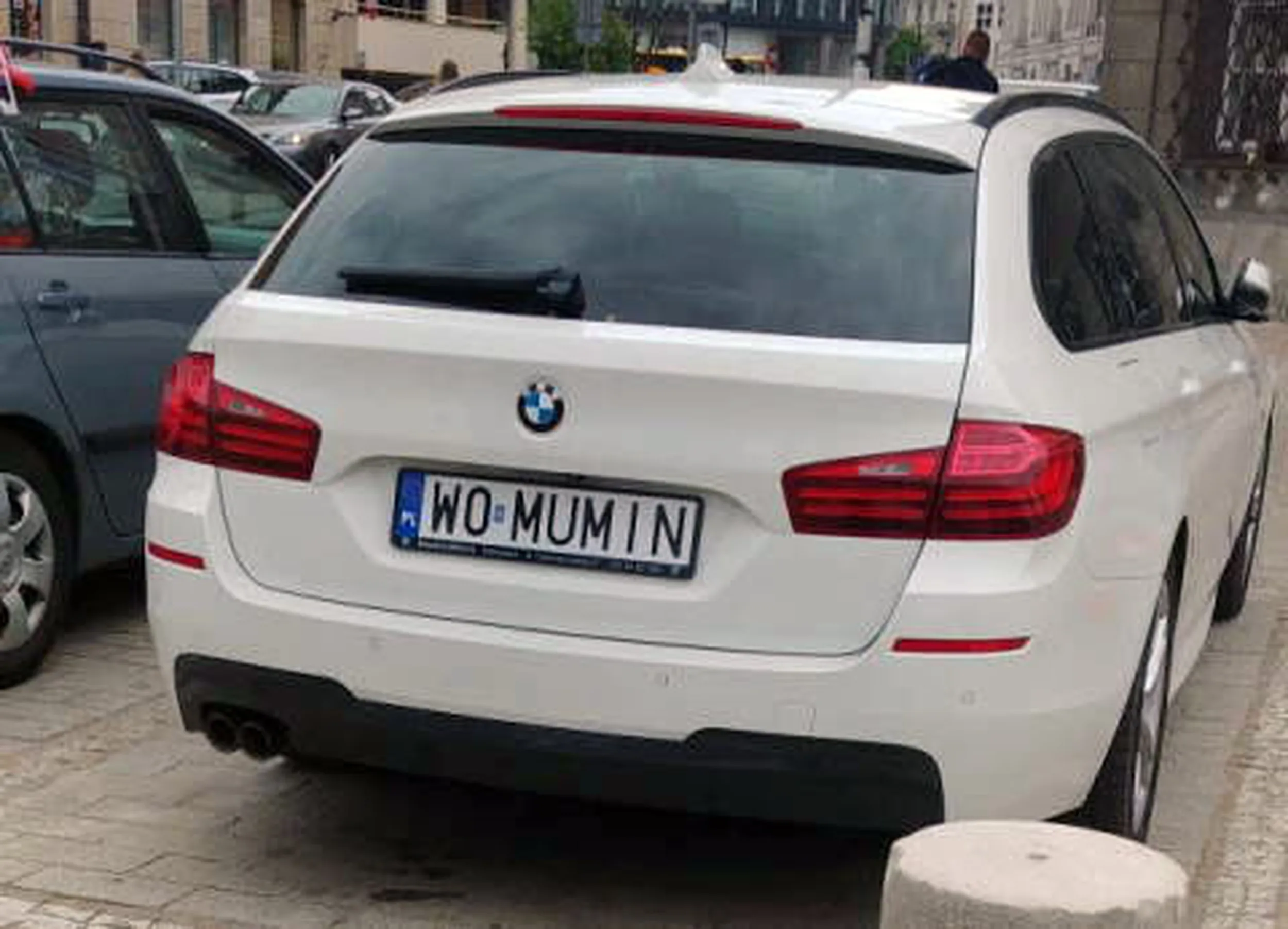 Fajny numer, blacha W0 MUMIN