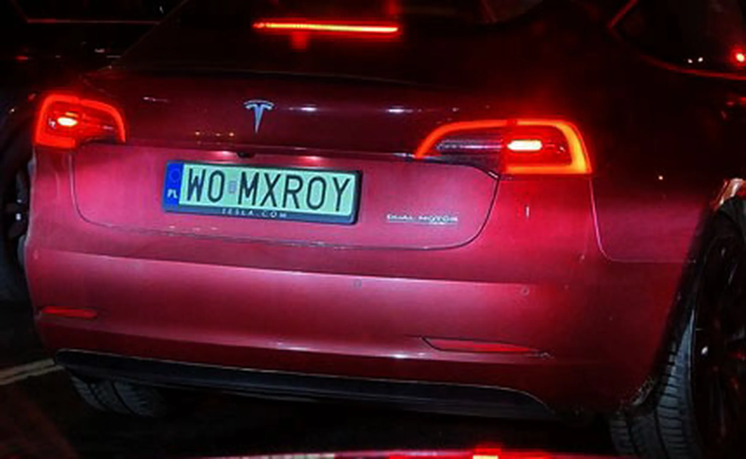 Fajny numer, blacha W0 MXROY