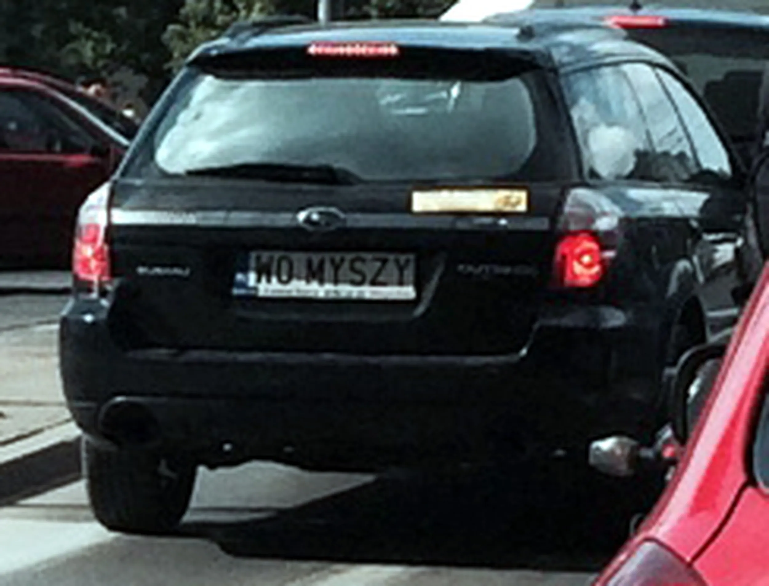 Fajny numer, blacha W0 MYSZY