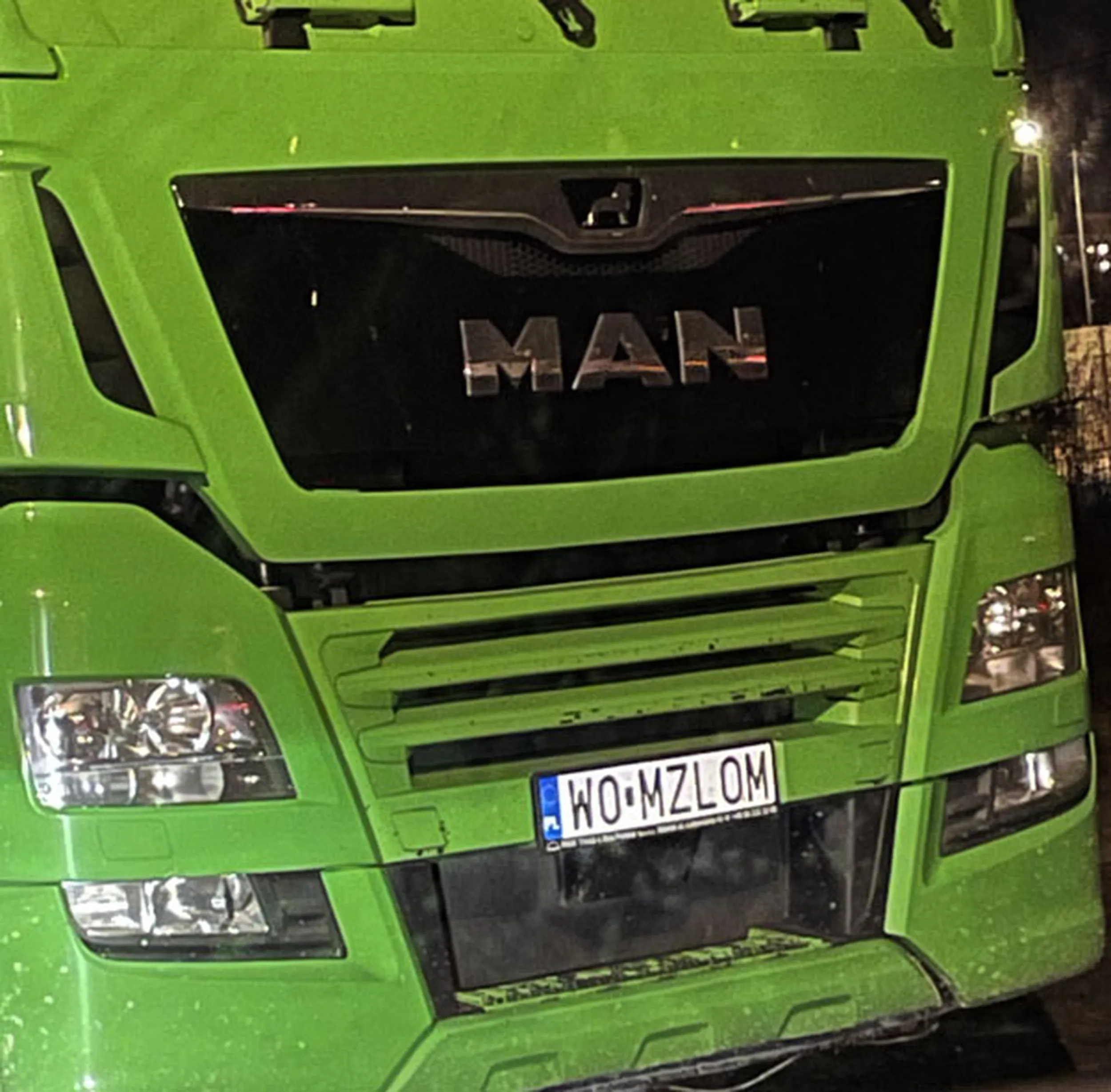 Fajny numer, blacha W0 MZLOM