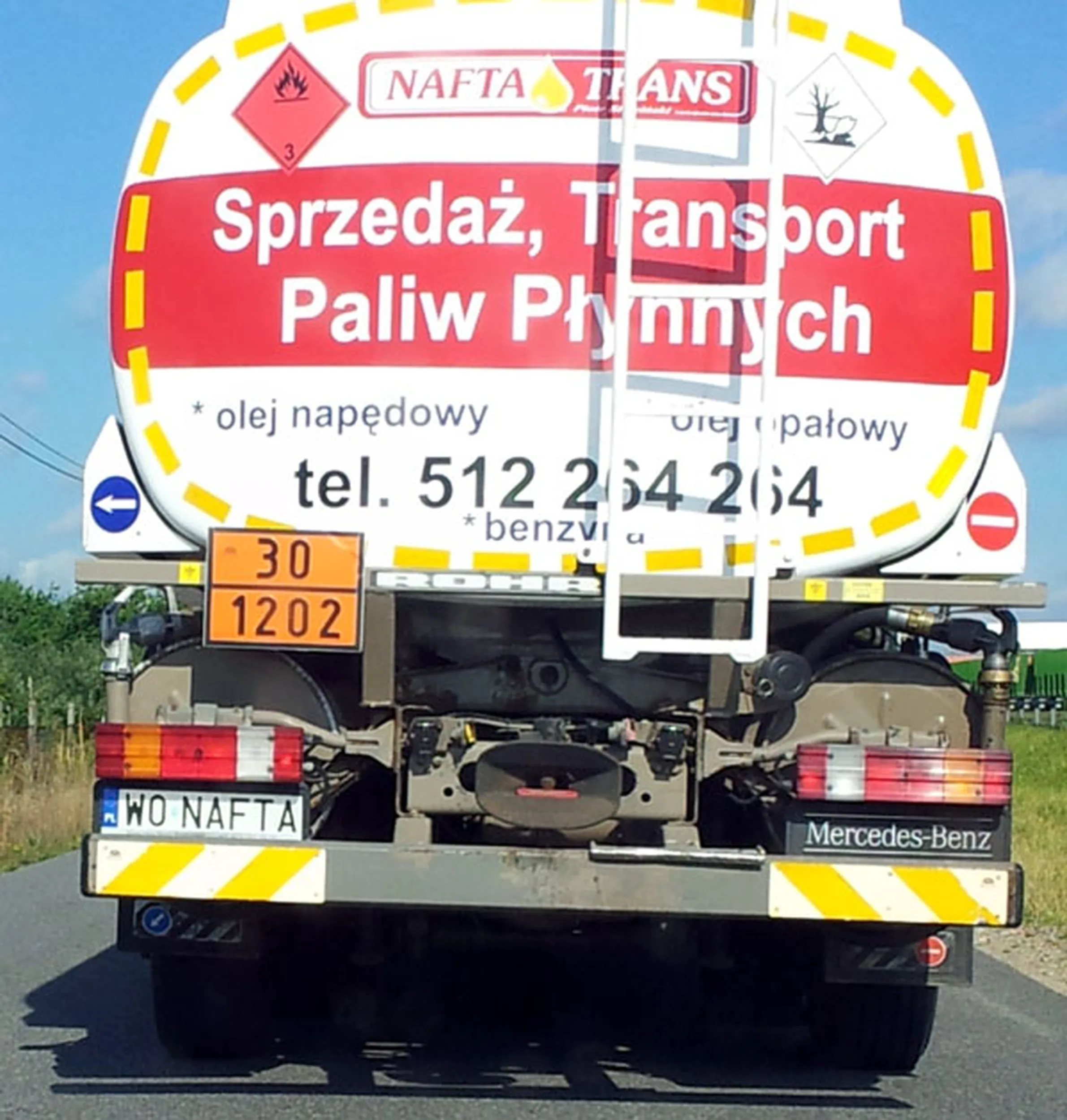 Fajny numer, blacha W0 NAFTA