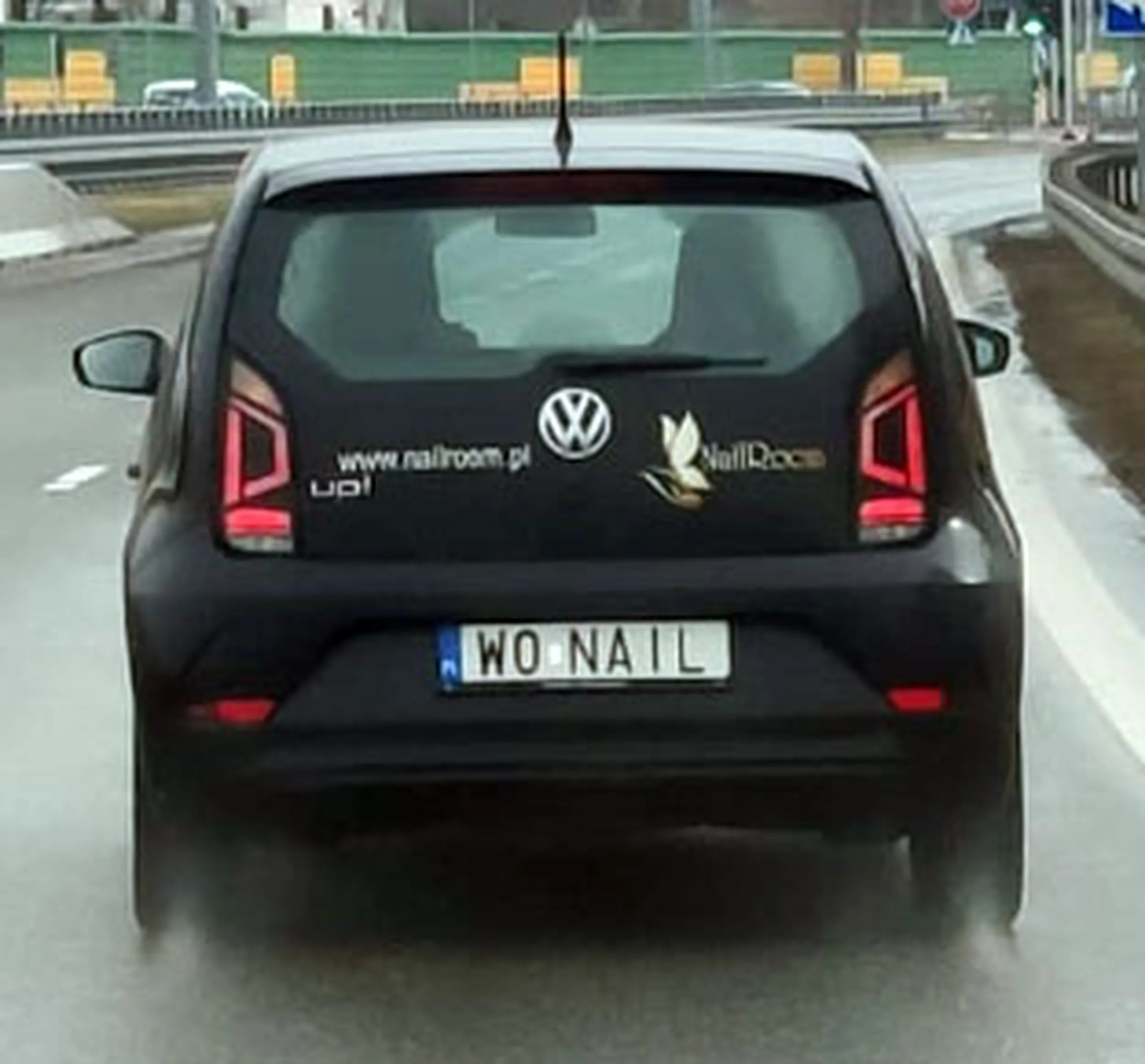 Fajny numer, blacha W0 NAIL