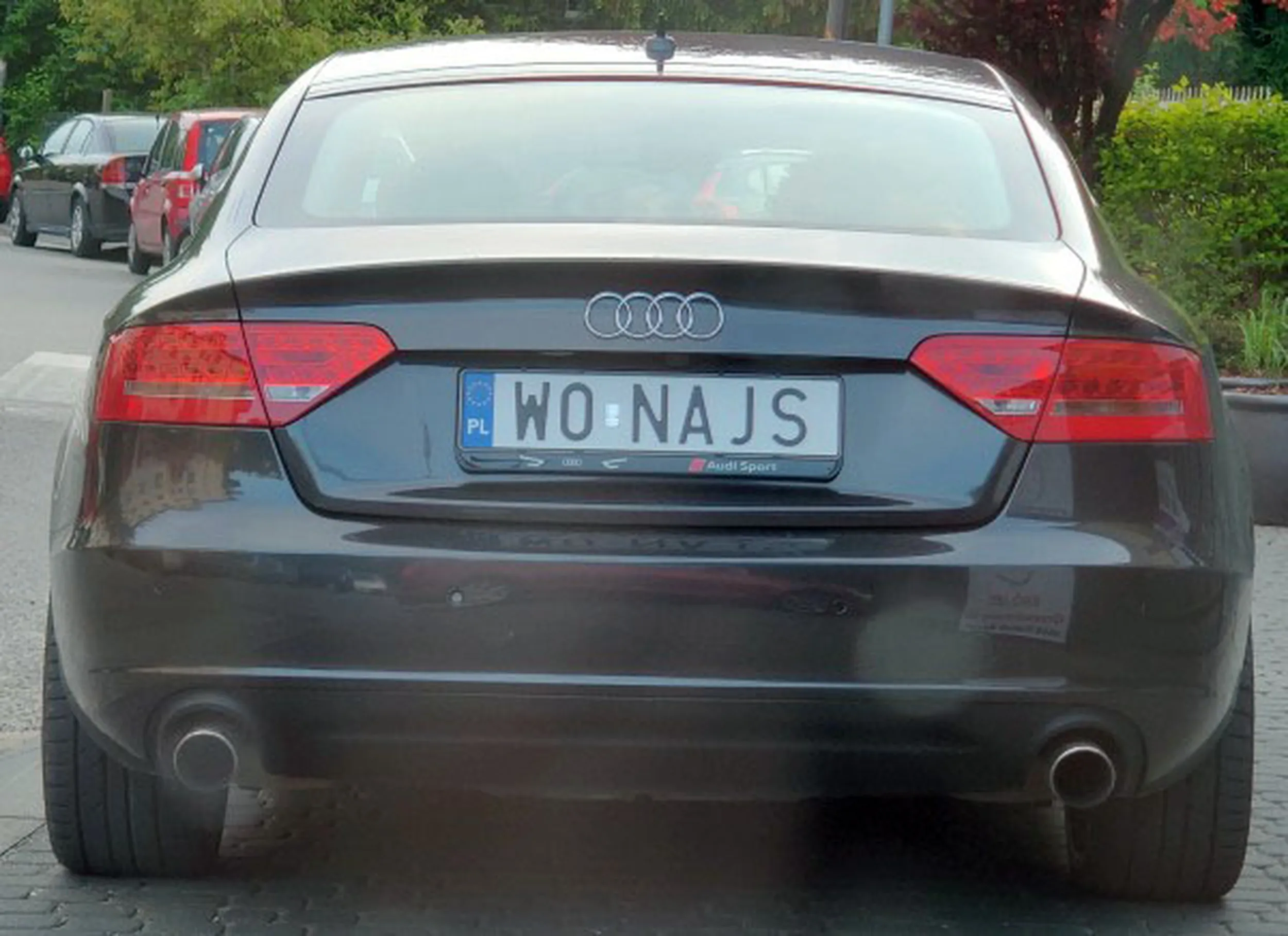 Fajny numer, blacha W0 NAJS