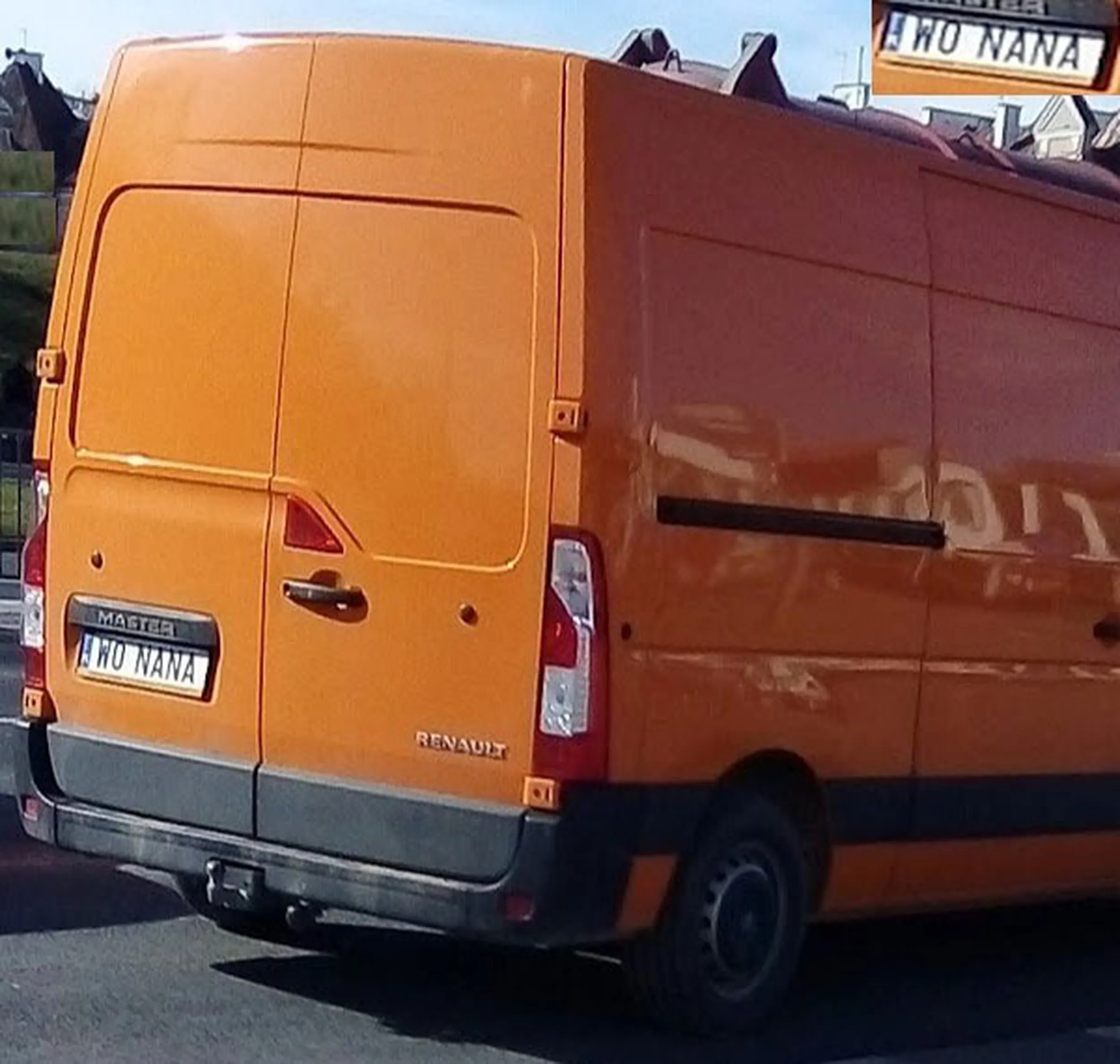 Fajny numer, blacha W0 NANA