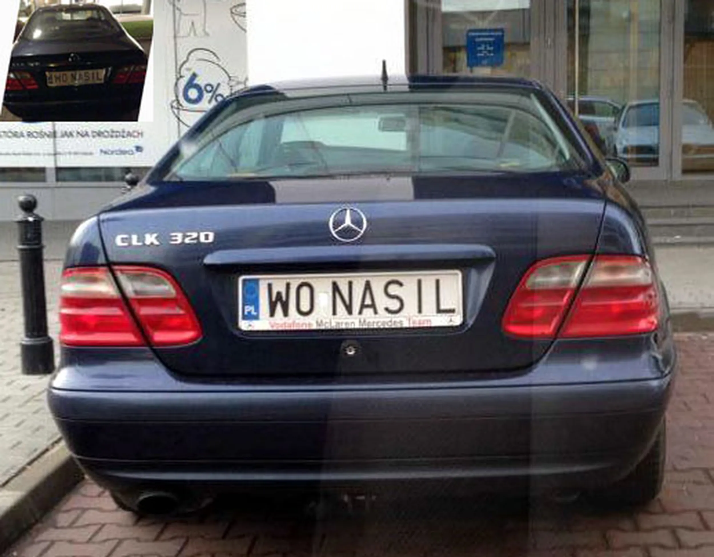 Fajny numer, blacha W0 NASIL