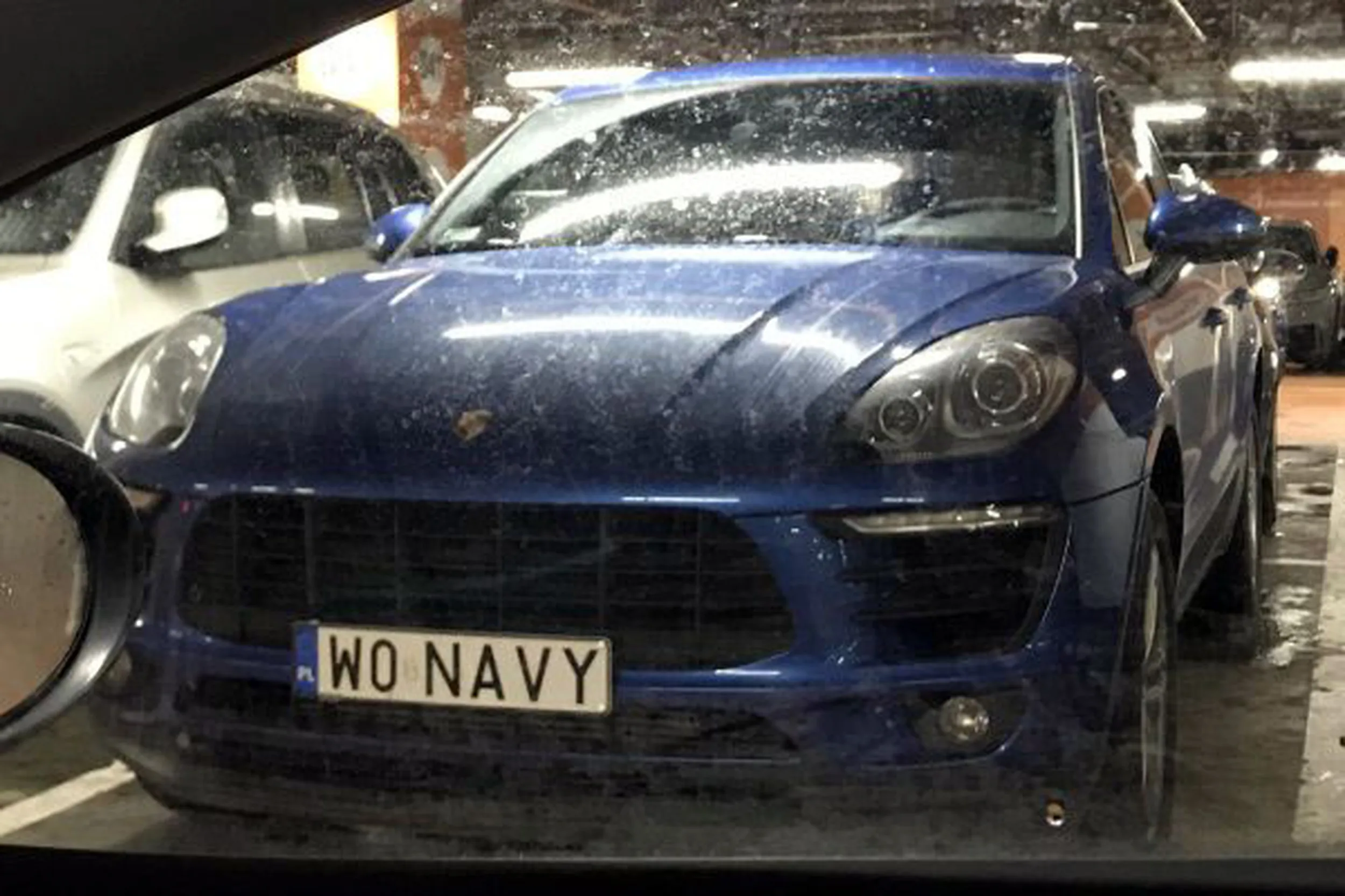 Fajny numer, blacha W0 NAVY