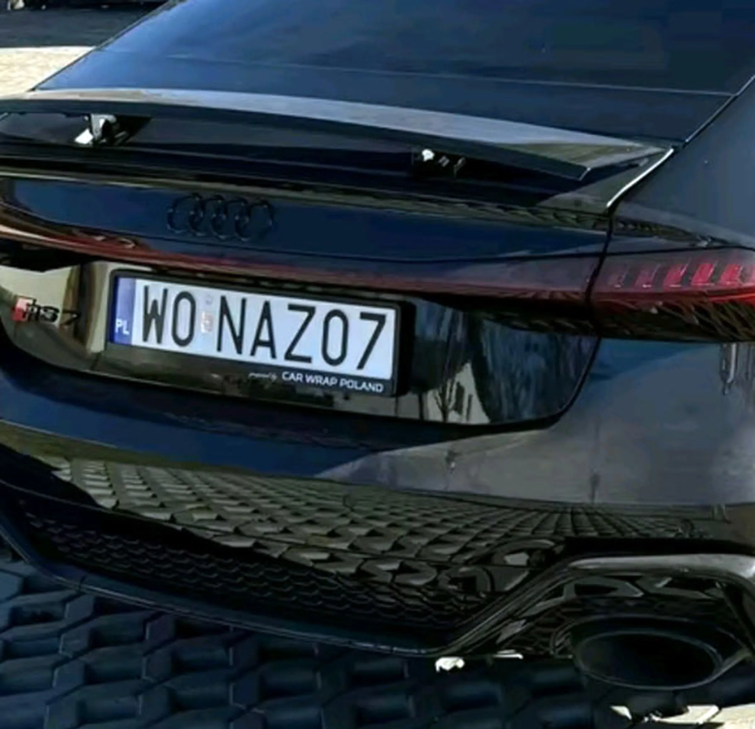 Fajny numer, blacha W0 NAZ07