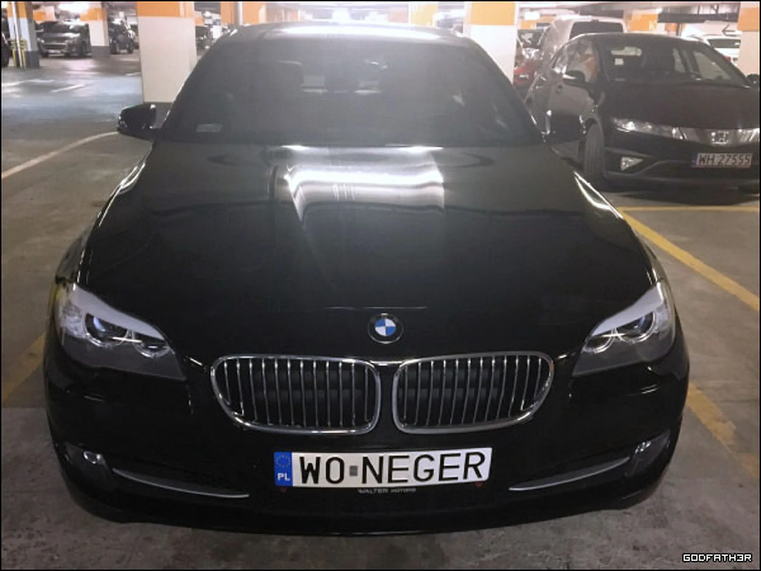 Fajny numer, blacha W0 NEGER