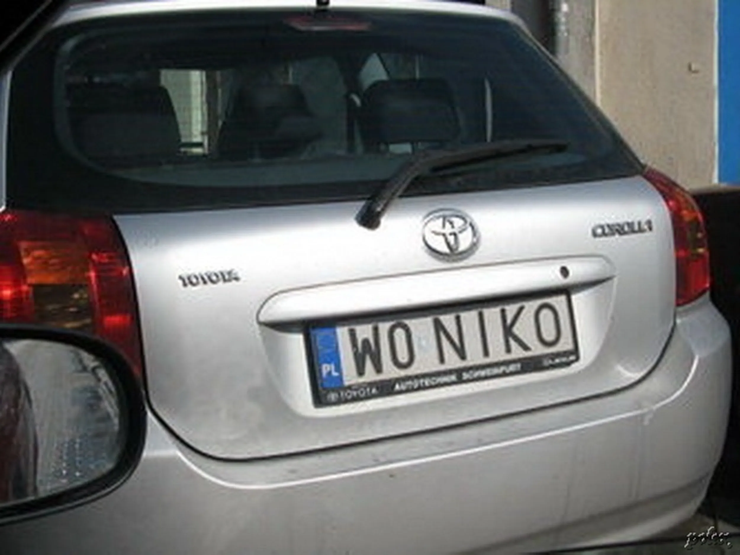 Fajny numer, blacha W0 NIKO