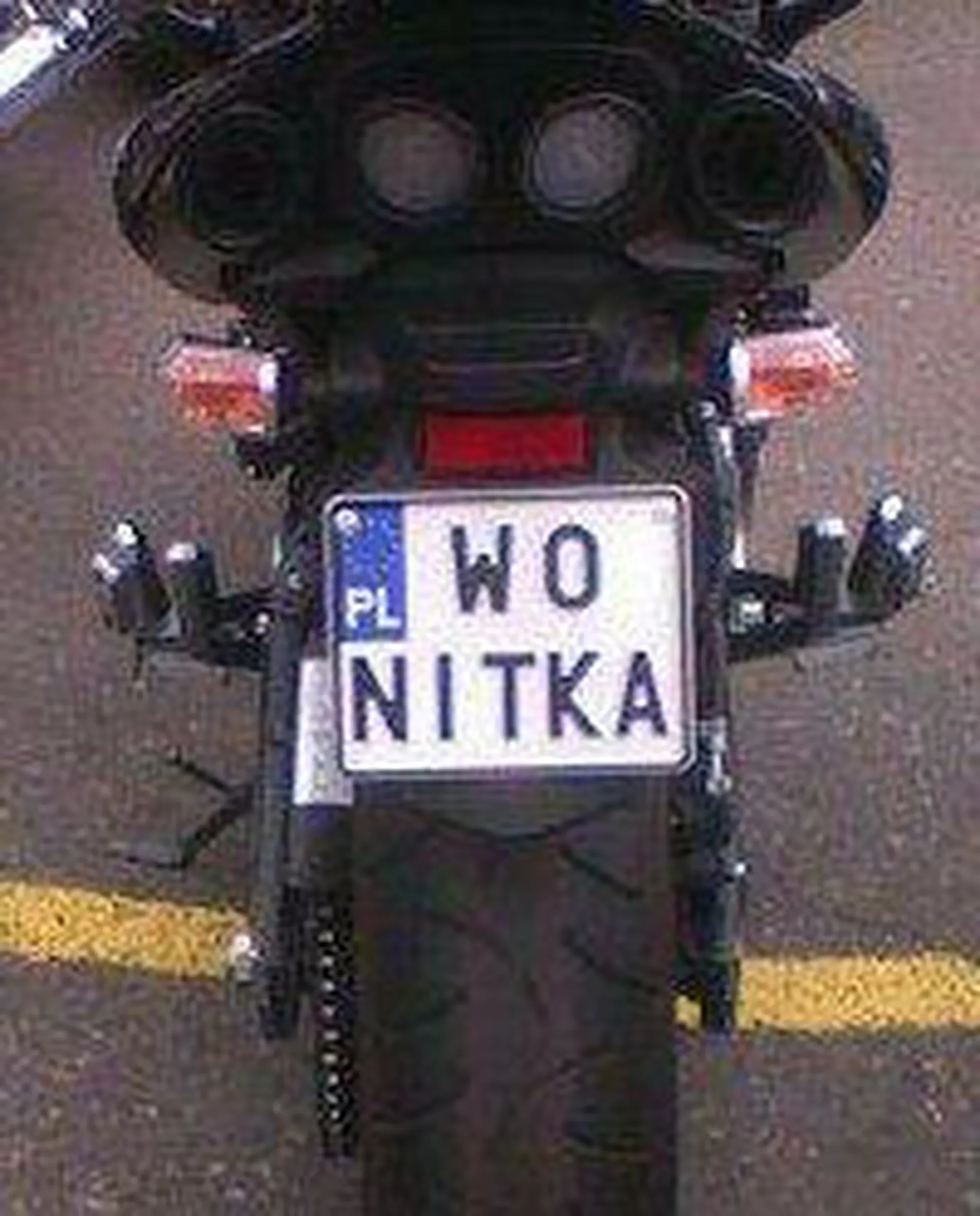 Fajny numer, blacha W0 NITKA