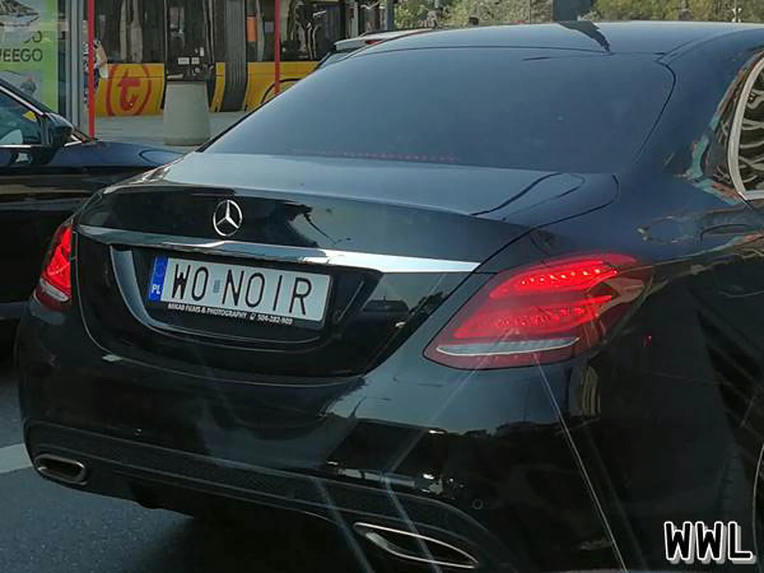 Fajny numer, blacha W0 NOIR