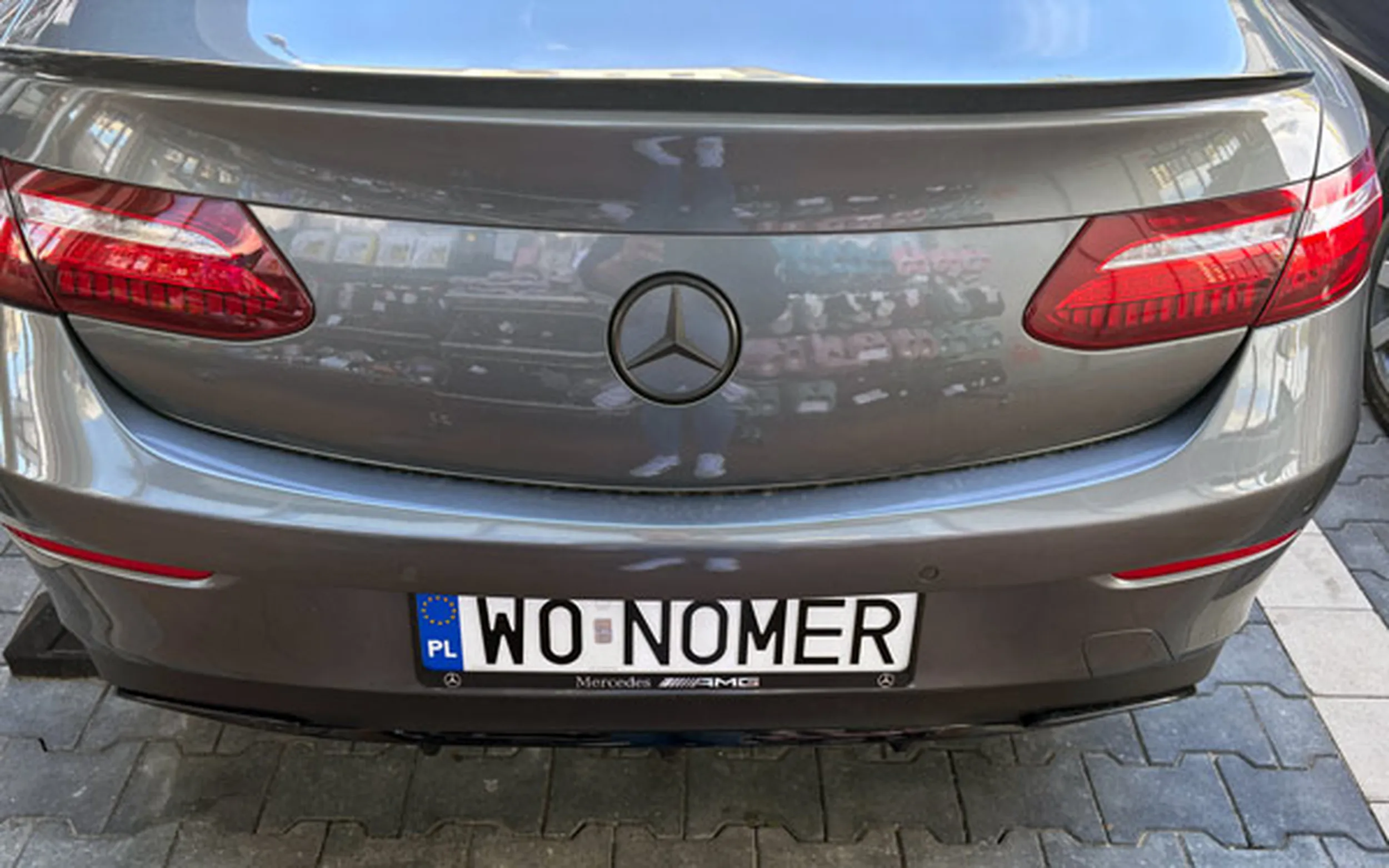 Fajny numer, blacha W0 NOMER