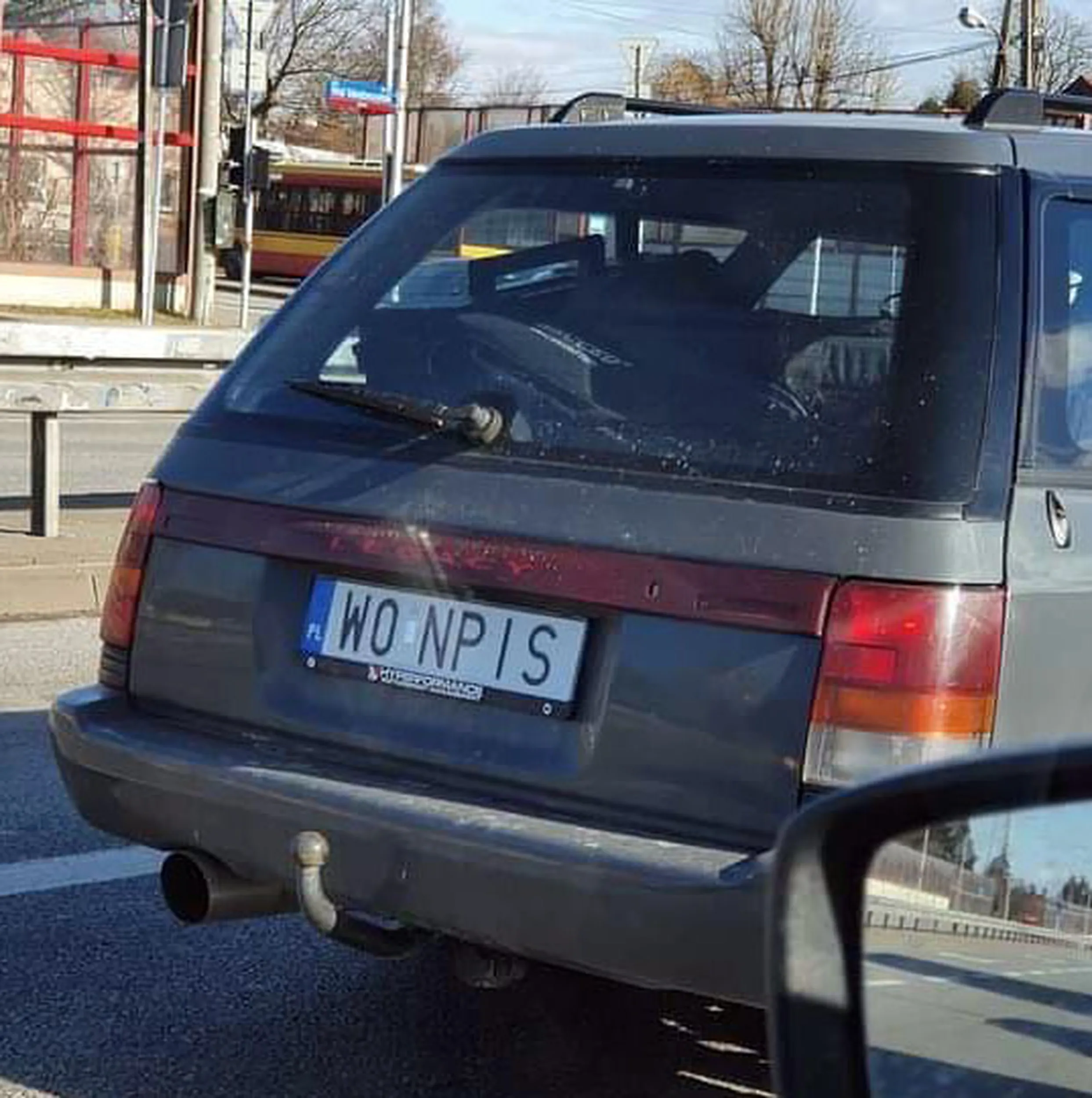 Fajny numer, blacha W0 NPIS